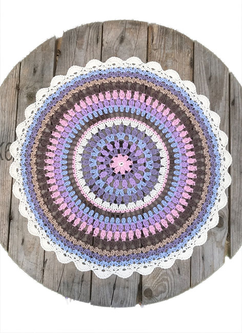 Mandala no 1, By Chrochet Millian - 4