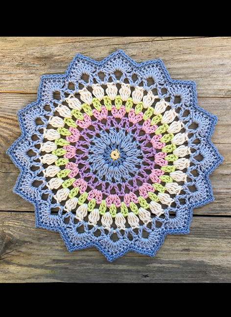 Mandala no 1, By Chrochet Millian - 5