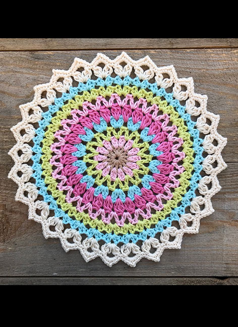 Mandala no 1, By Chrochet Millian - 3