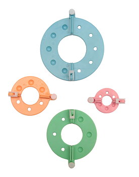 Pompom Makers, garnbollverktyg från KnitPro