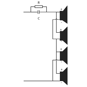 Small array w. 4x EAD E60