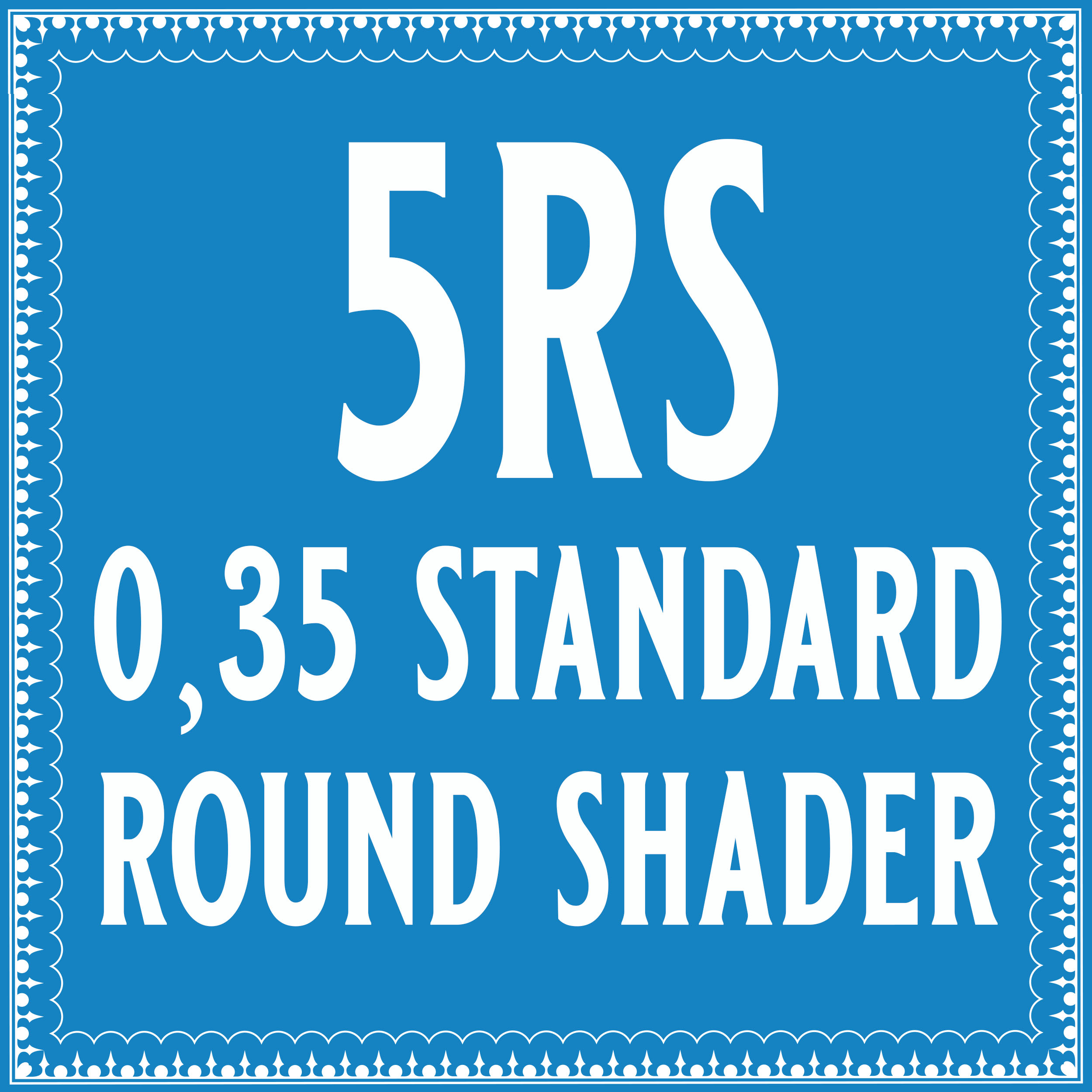 35/5 Standard Round Shader Cartridge