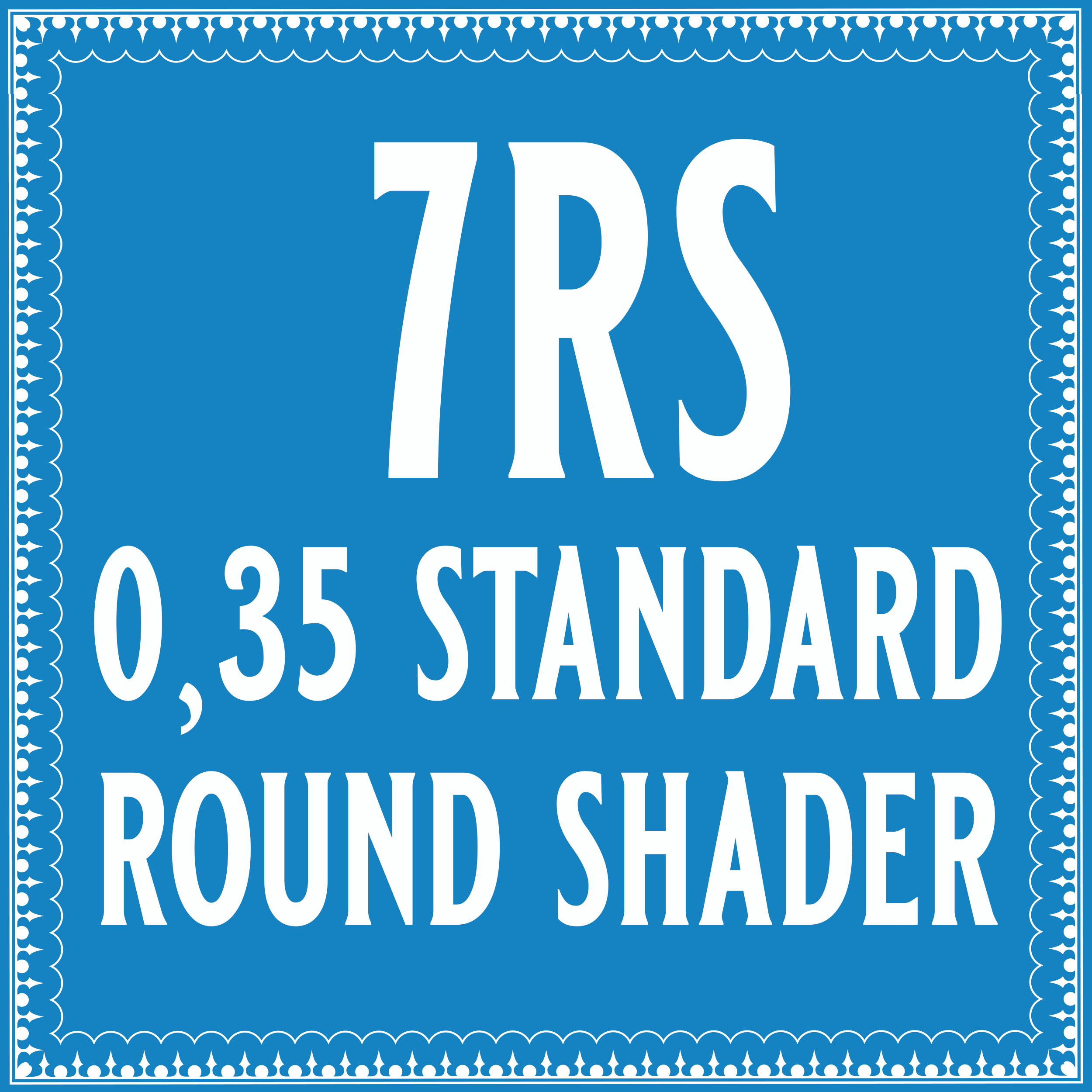 35/7 Standard Round Shader Cartridge
