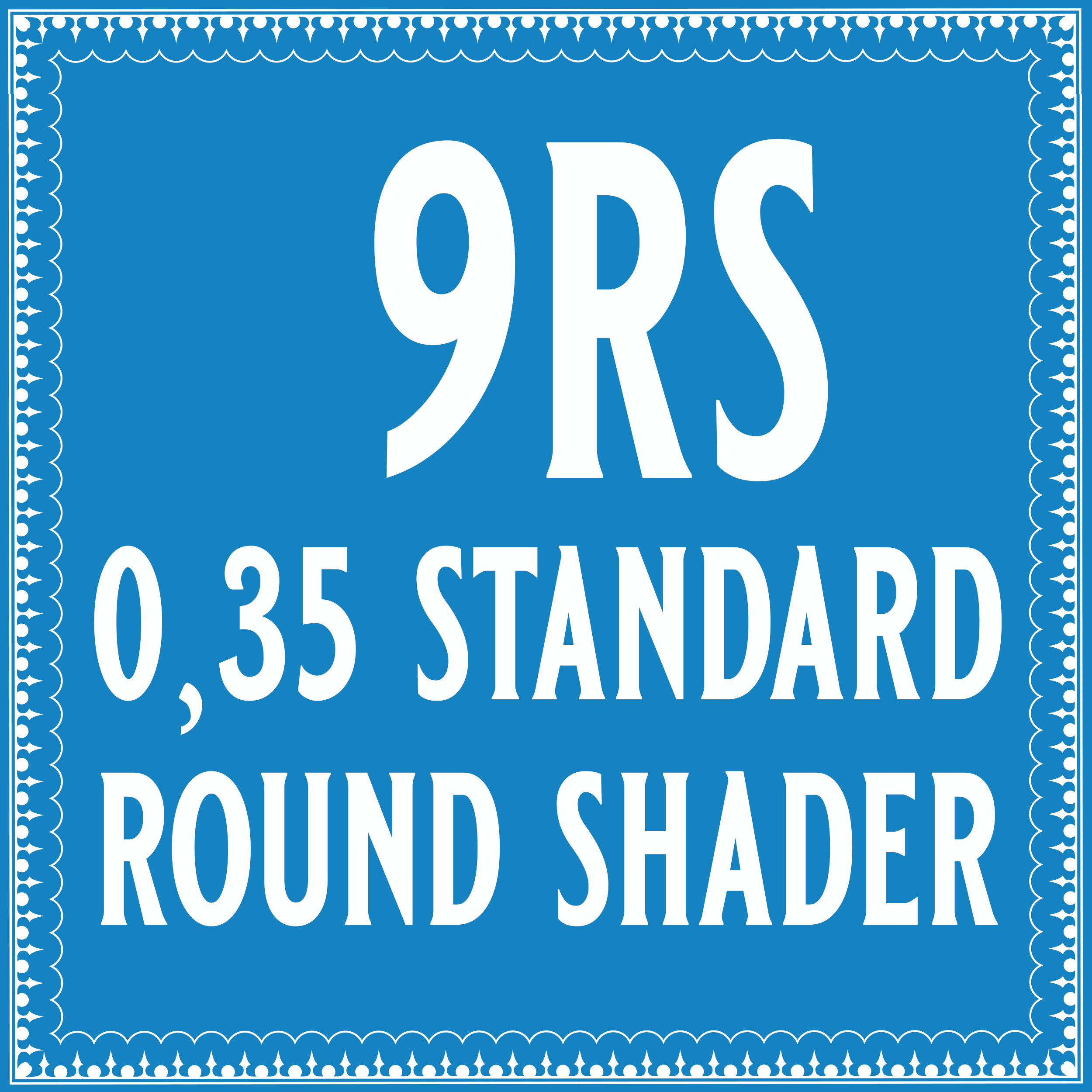 35/9 Standard Round Shader Cartridge
