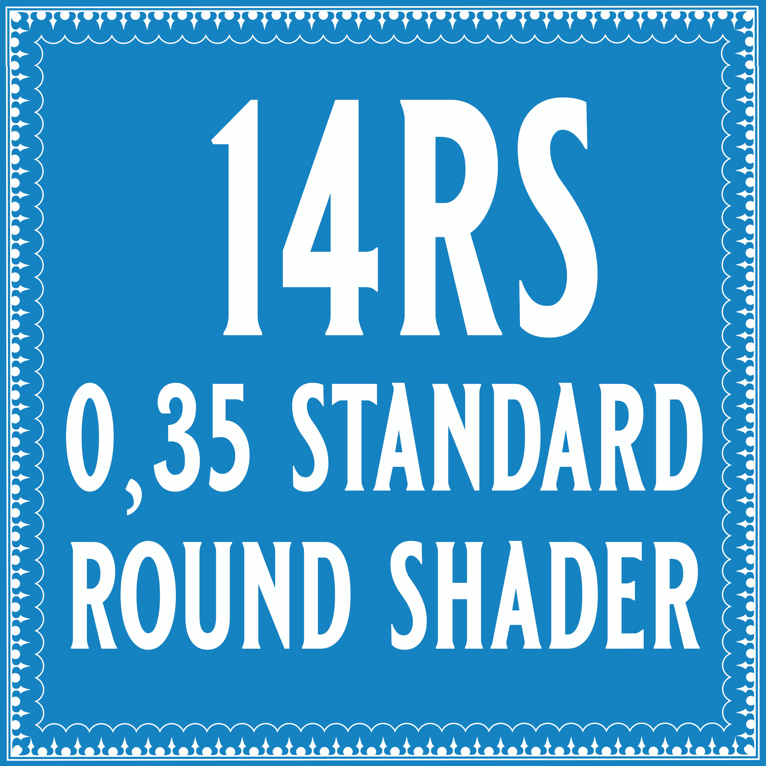 35/14 Standard Round Shader Cartridge