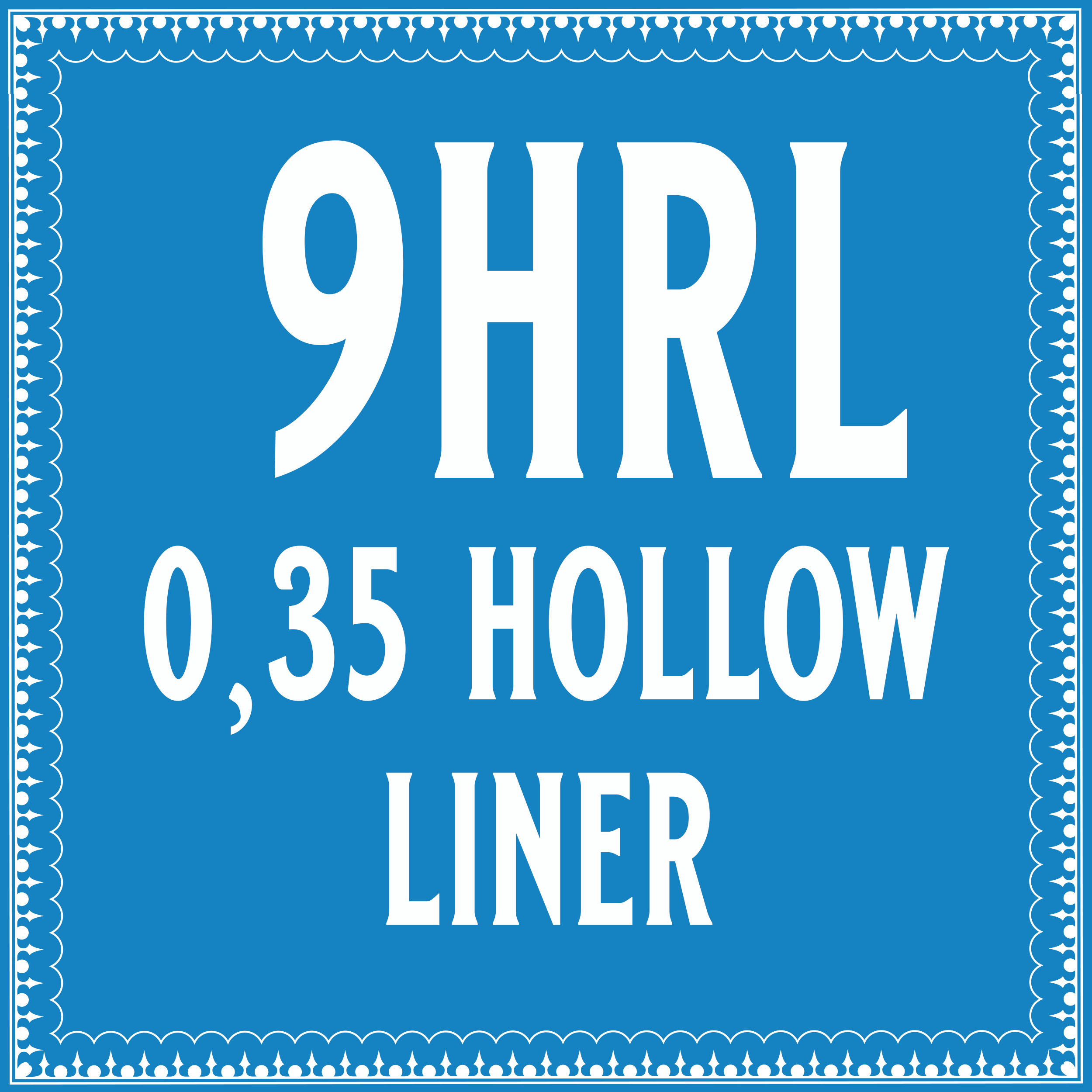 35/9 Hollow Round Liner Cartridge