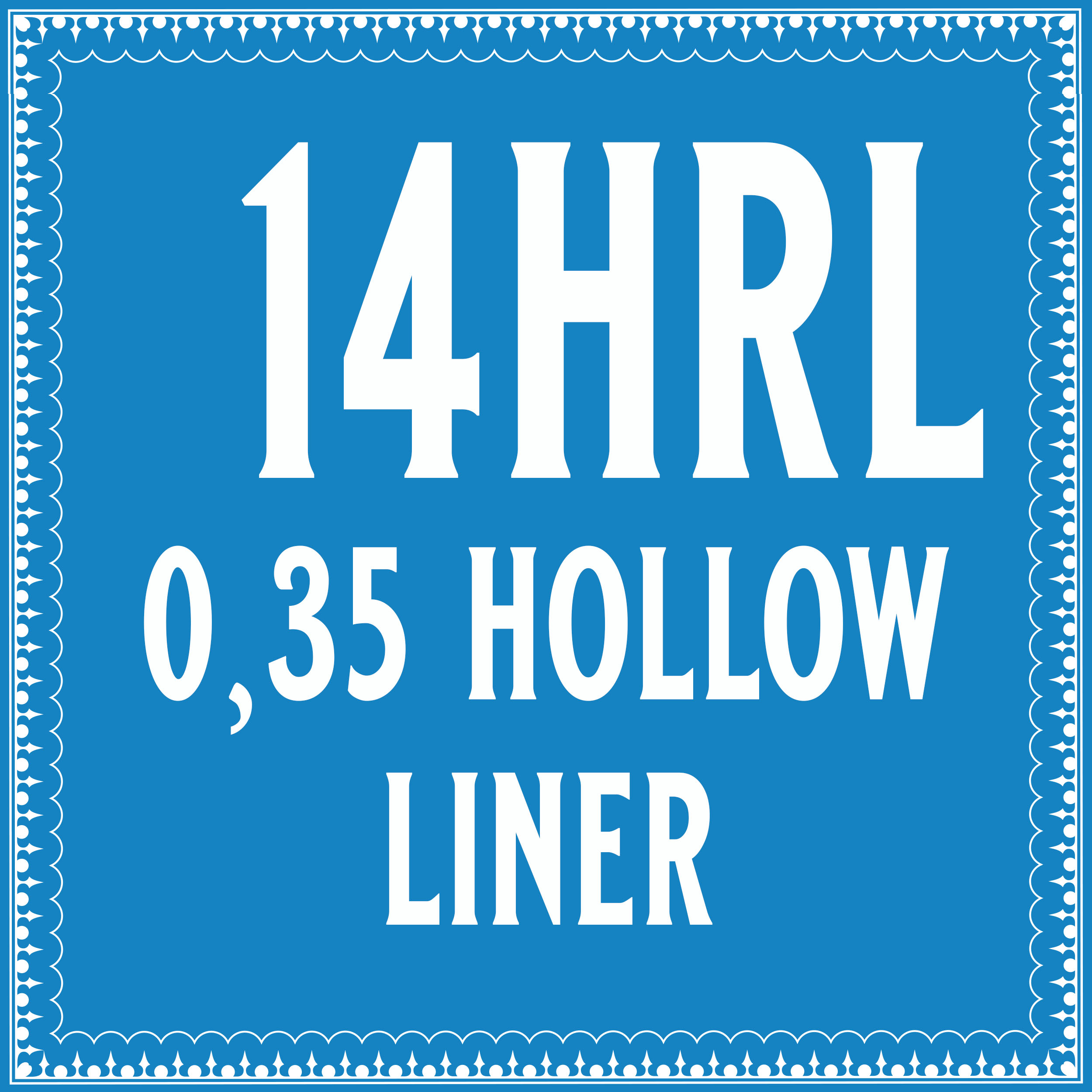 35/14 Hollow Round Liner Cartridge 