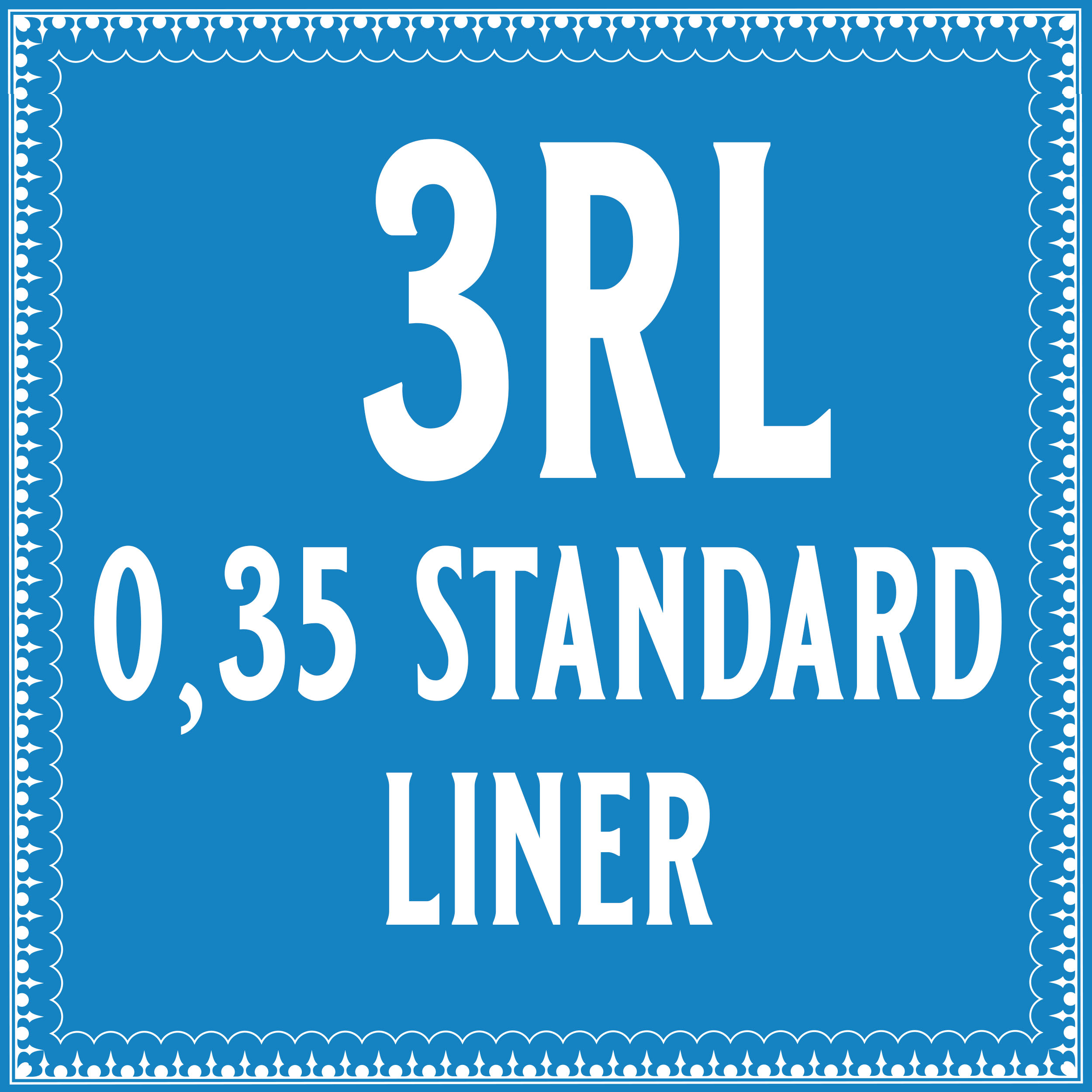 35/3 Standard Round Liner Cartridge