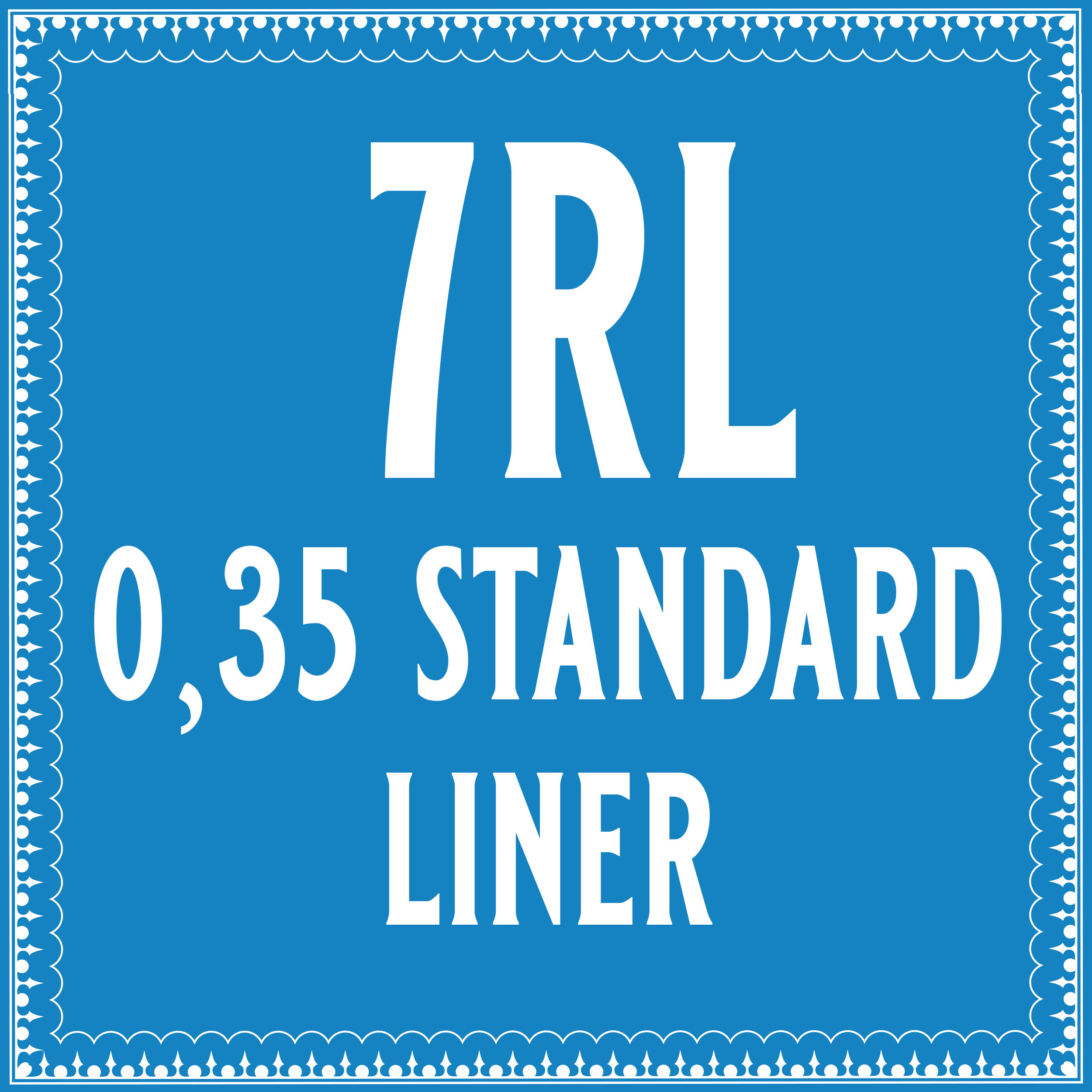 35/7 Standard Round Liner Cartridge
