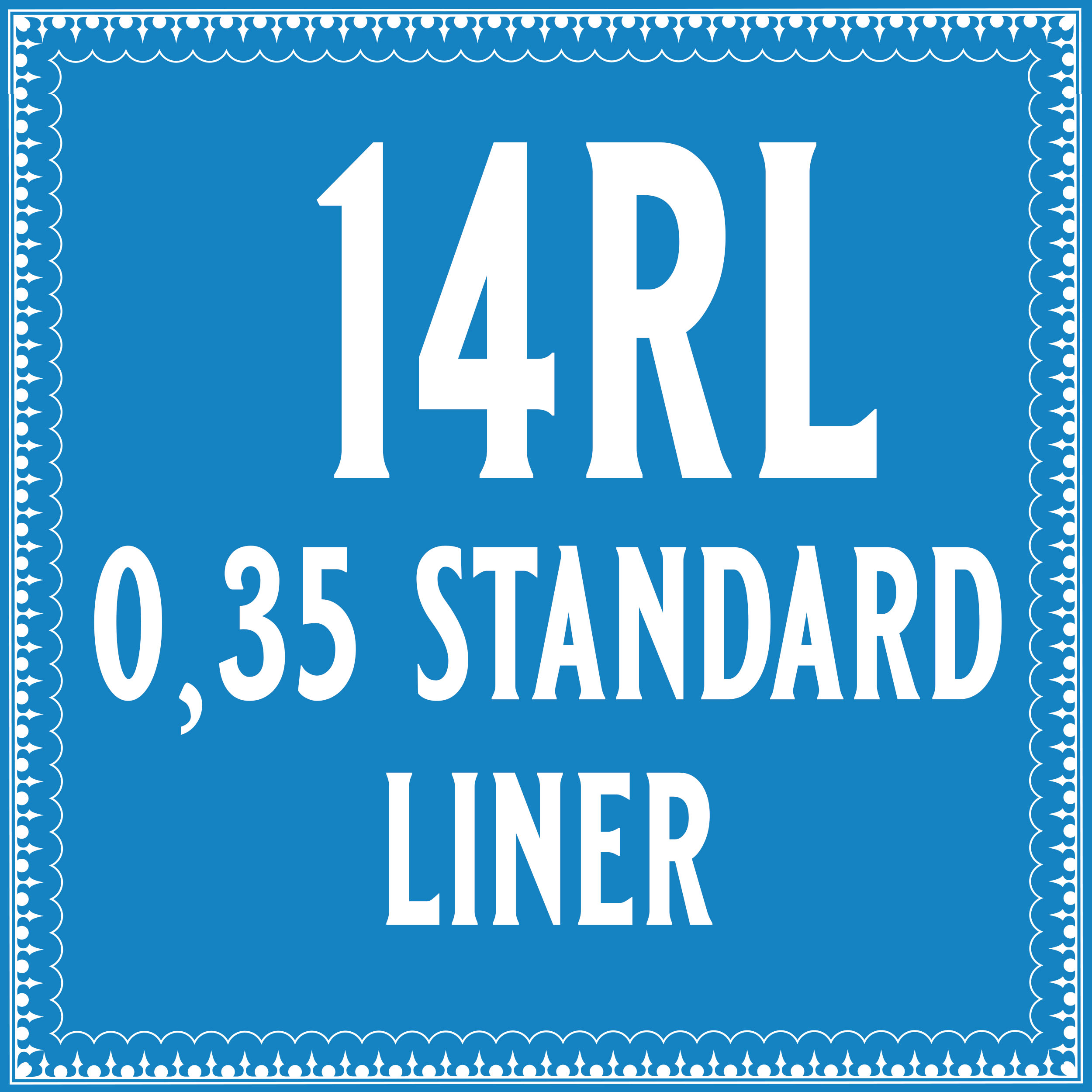 35/14 Standard Round Liner Cartridge