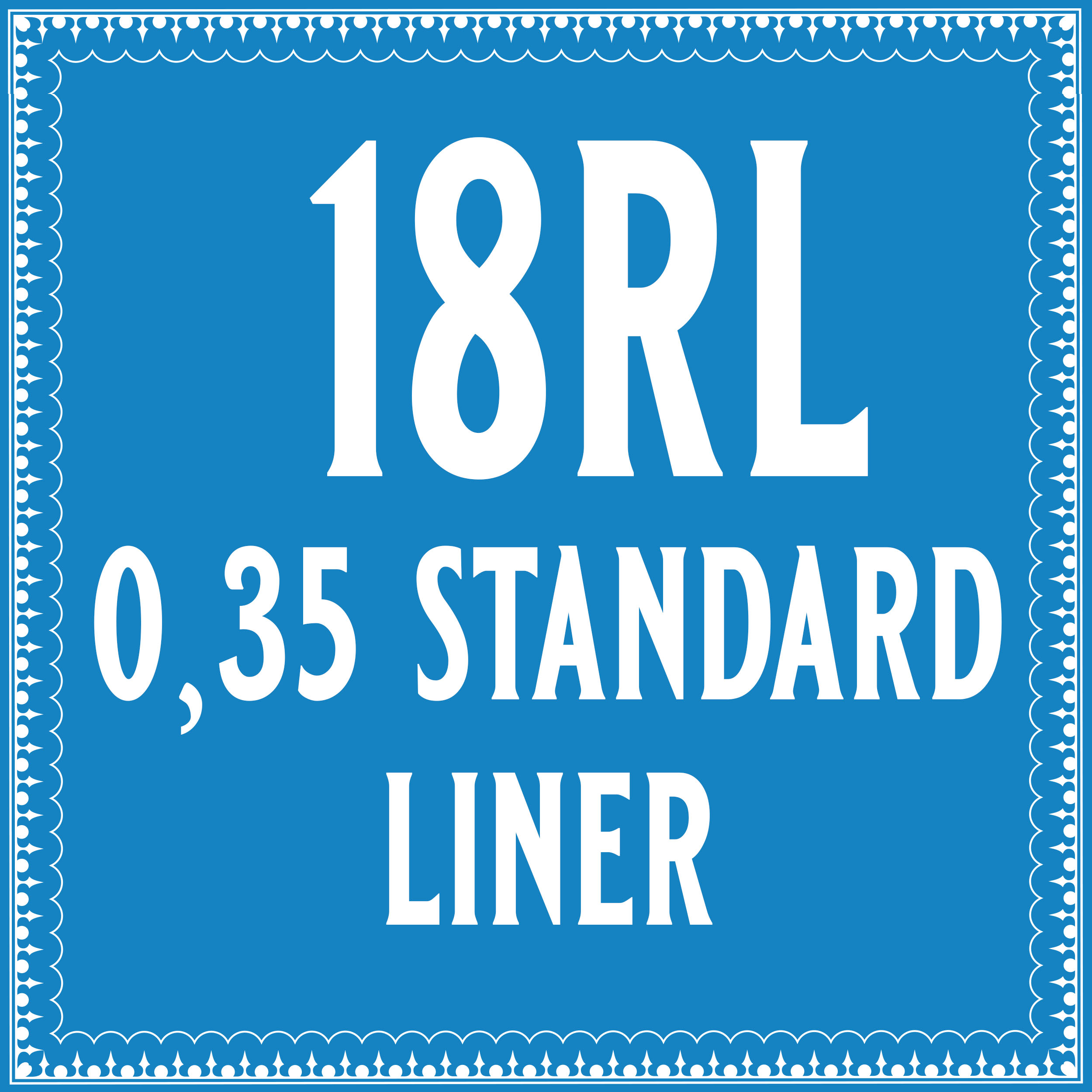 35/18 Standard Round Liner Cartridge 