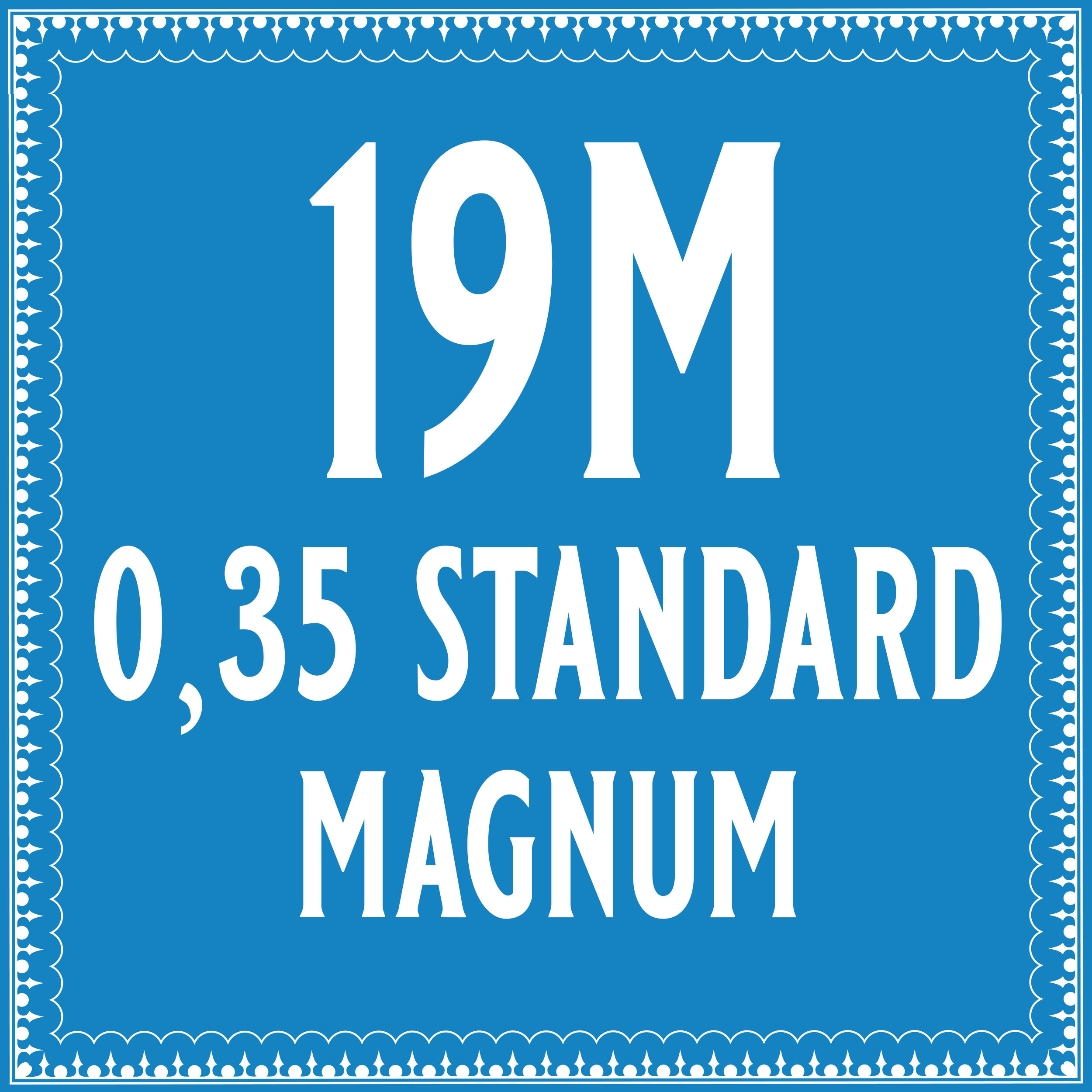 35/19 Standard Magnum Cartridge 