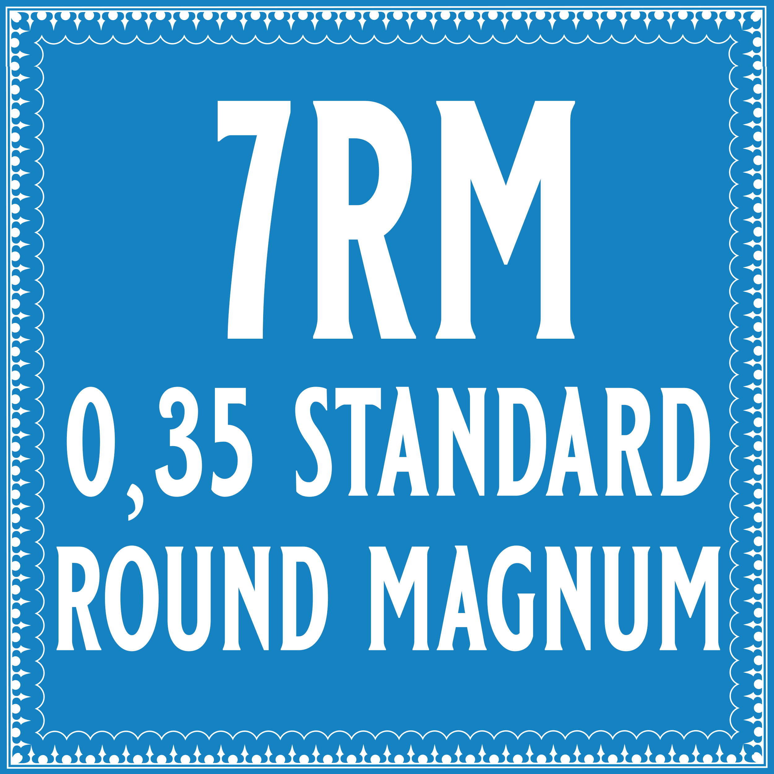 35/7 Standard Round Magnum Cartridge
