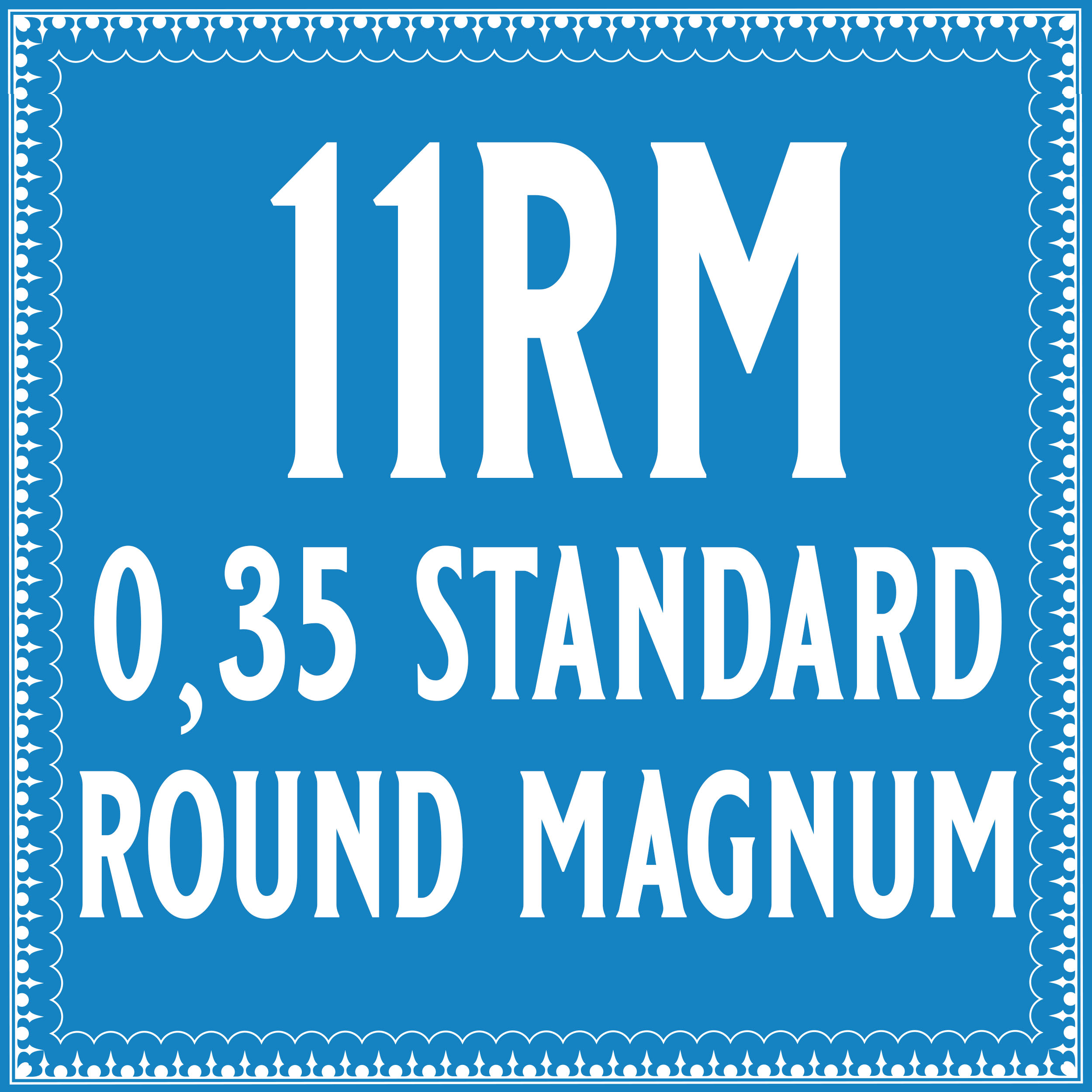 35/11 Standard Round Magnum Cartridge