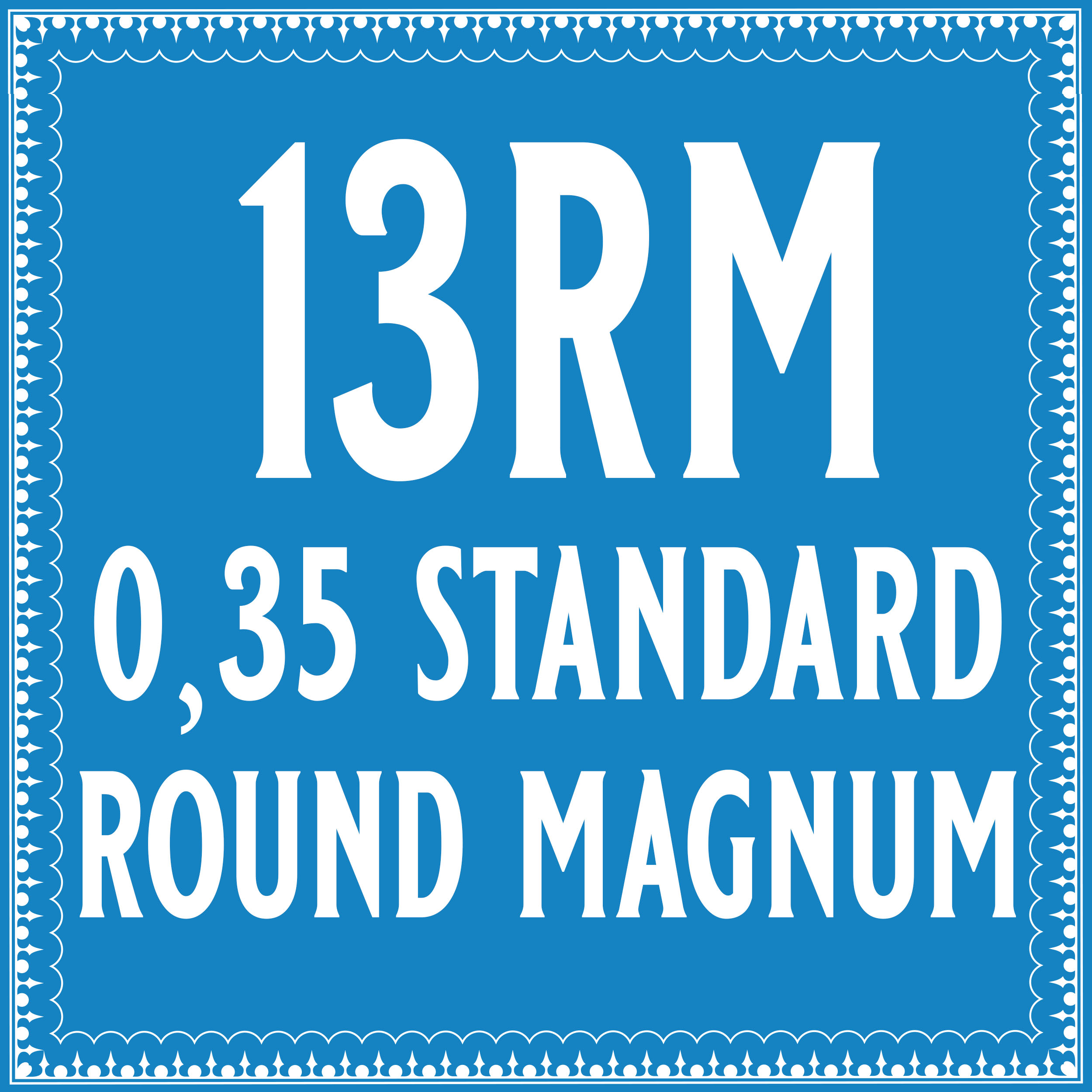 35/13 Standard Round Magnum Cartridge