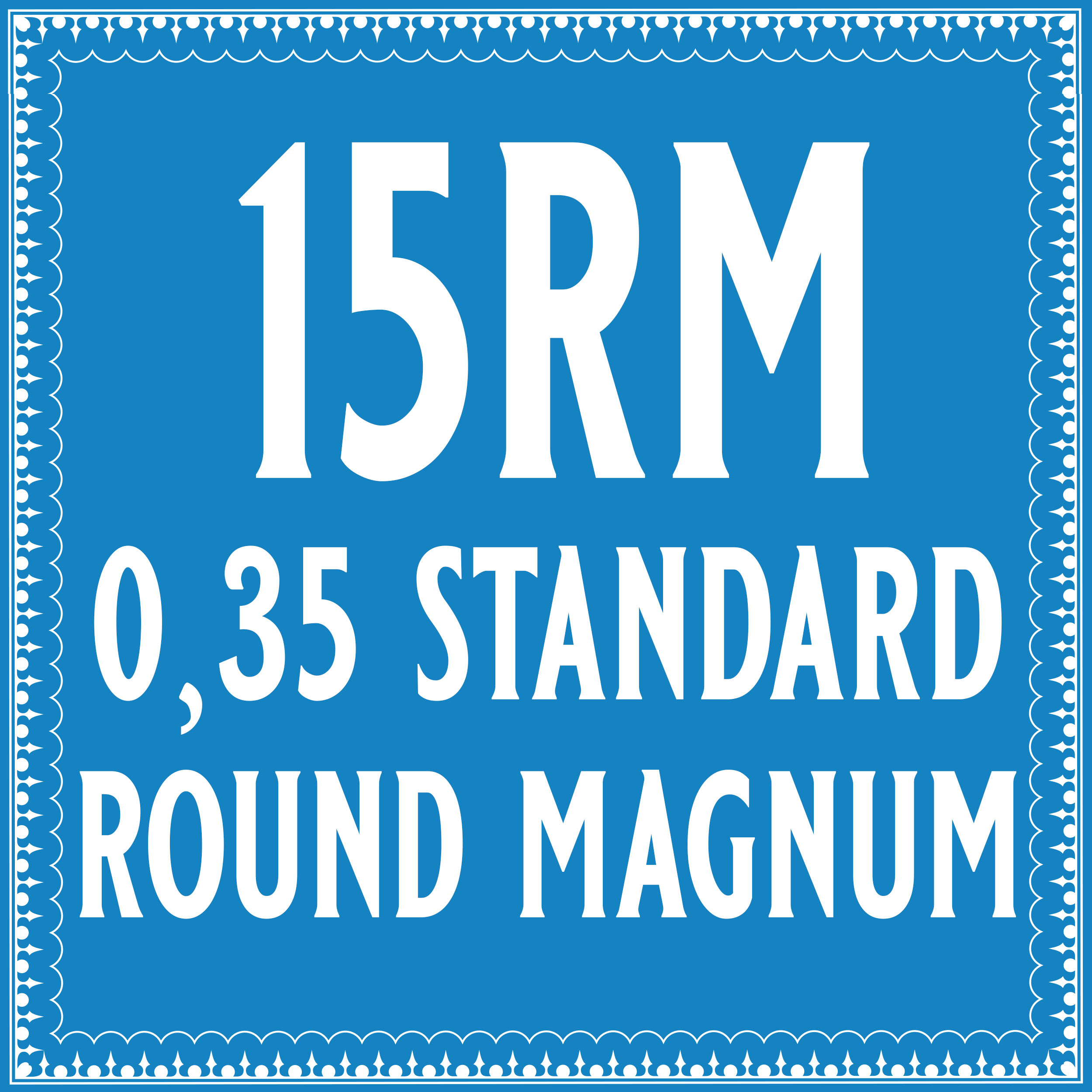 35/15 Standard Round Magnum Cartridge