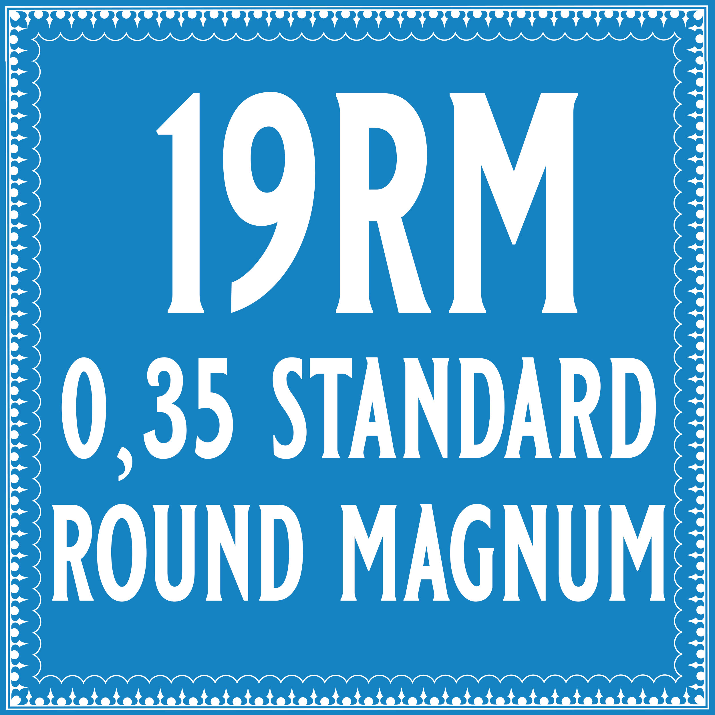 35/19 Standard Round Magnum Cartridge