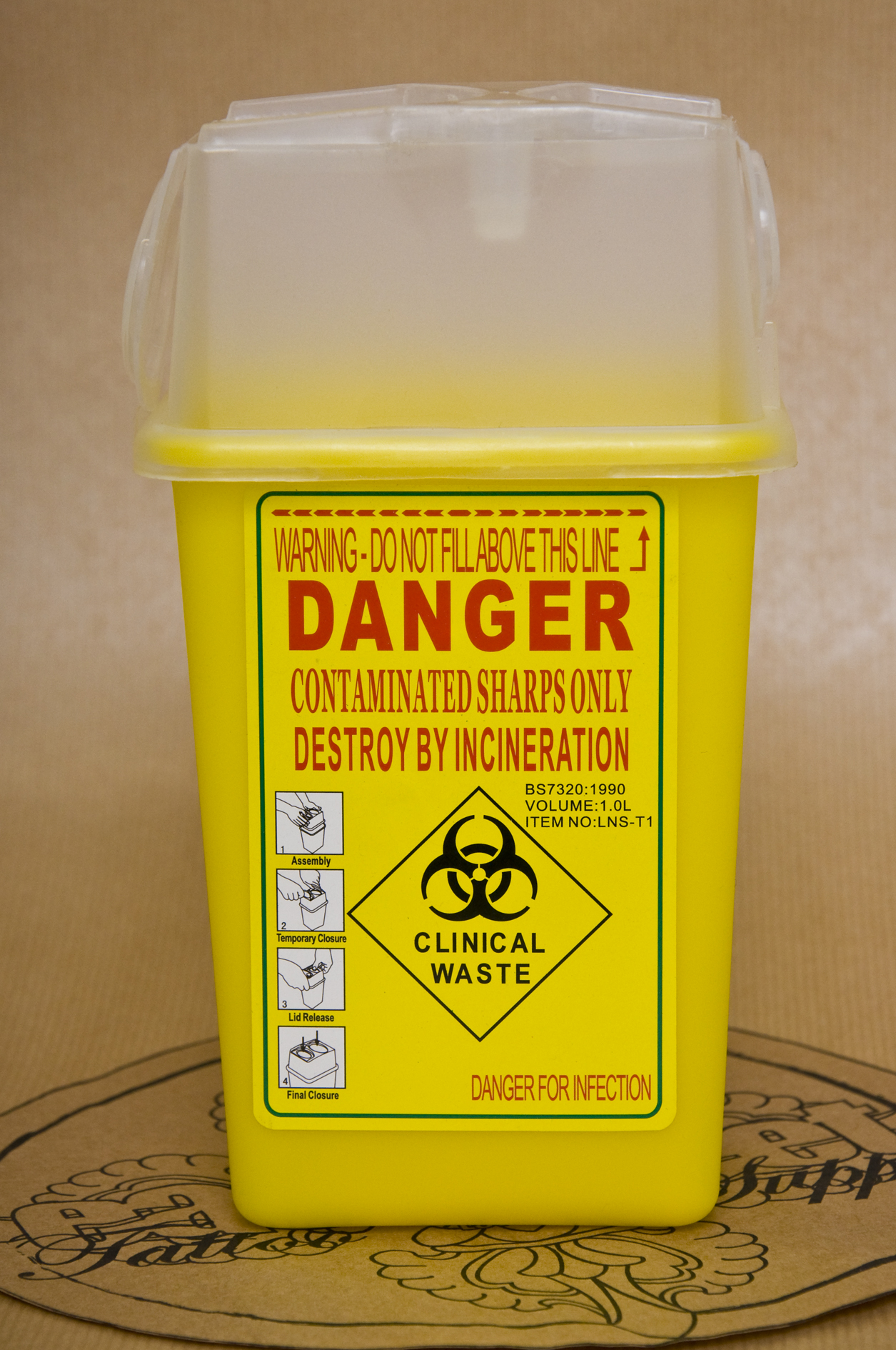 Nålcontainer 1 L