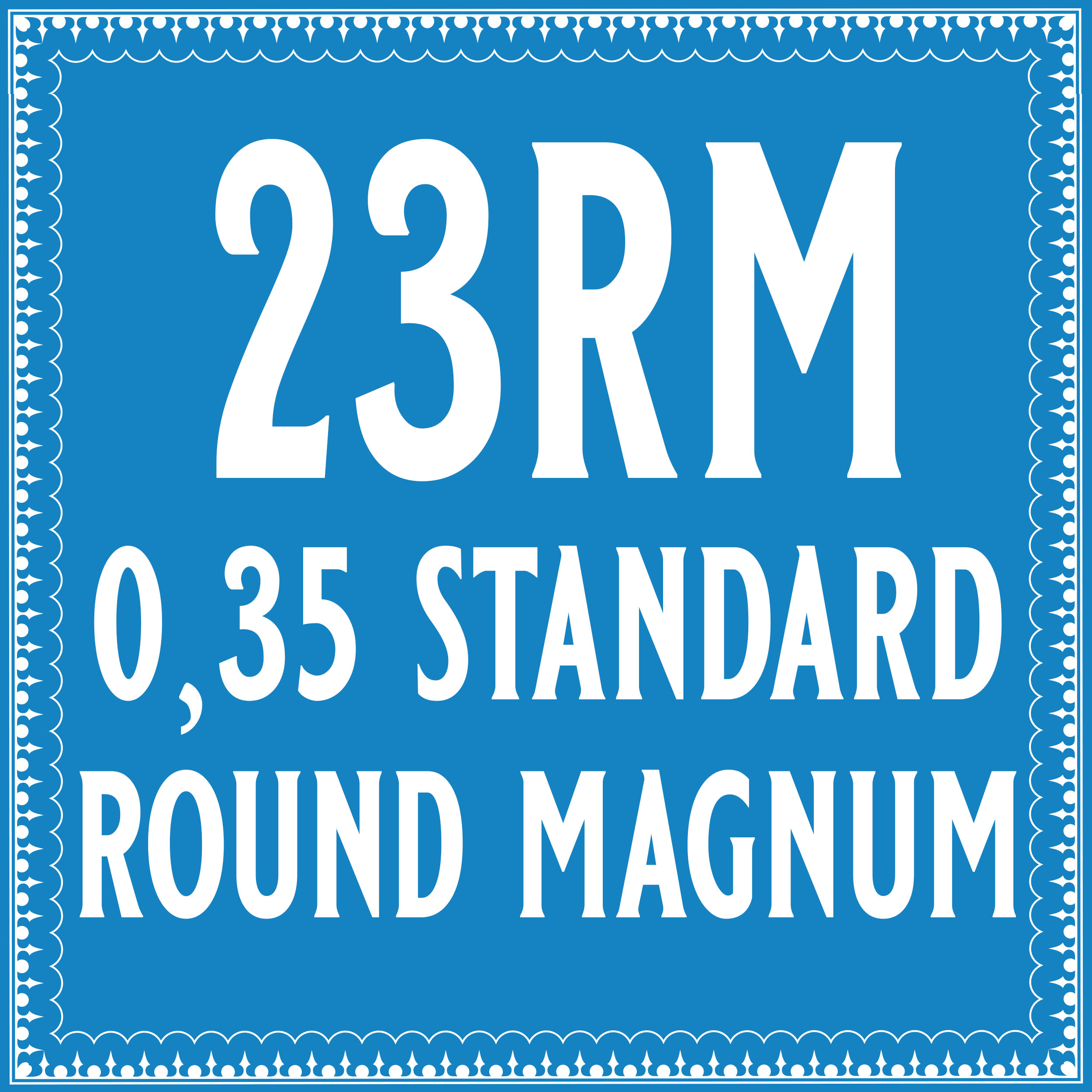 35/23 Standard Round Magnum Cartridge