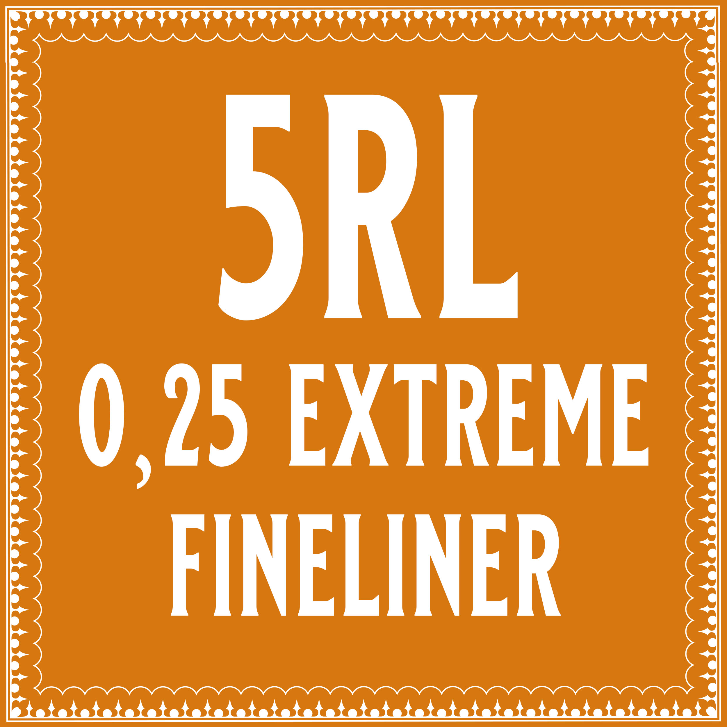 25/5 Extremely Fine Round Liner