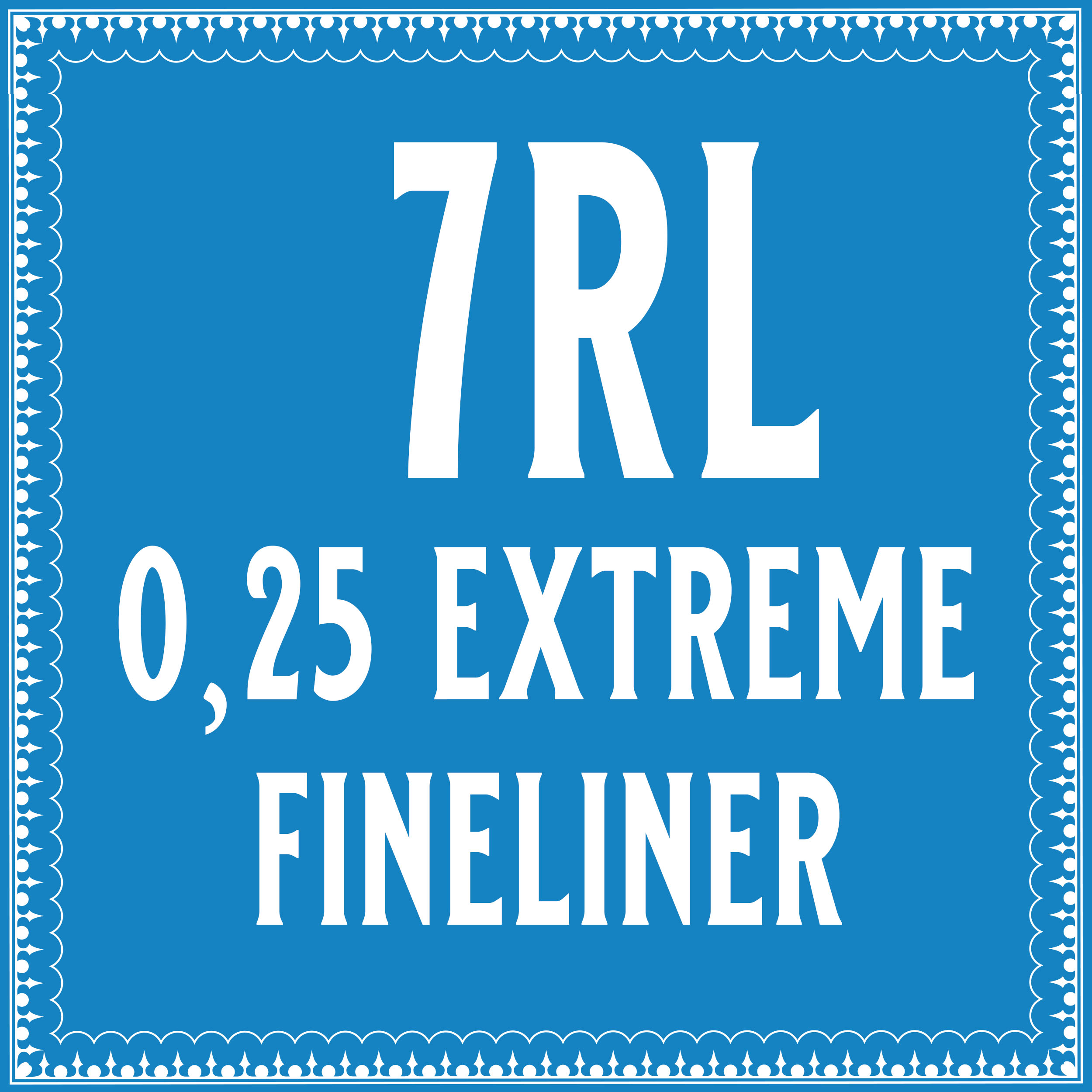 25/7 Extremely Fine Round Liner Cartridge