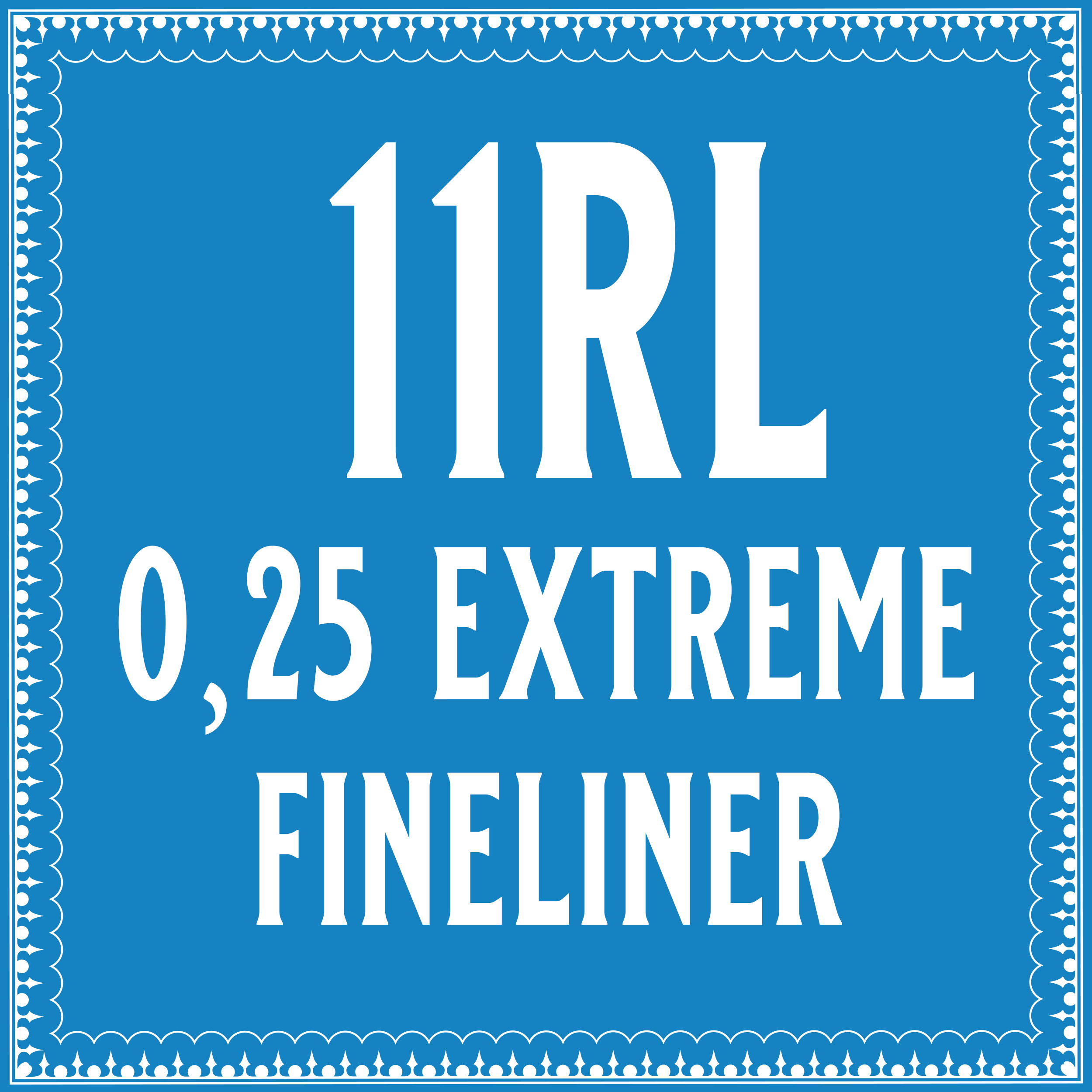 25/11 Extremely Fine Round Liner Cartridge 