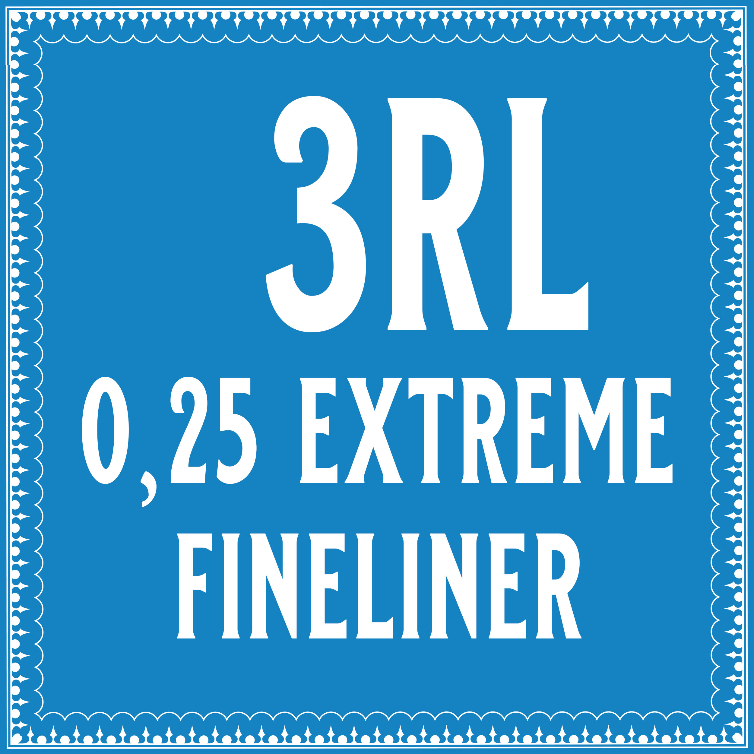 25/3 Extremely Fine Round Liner Cartridge