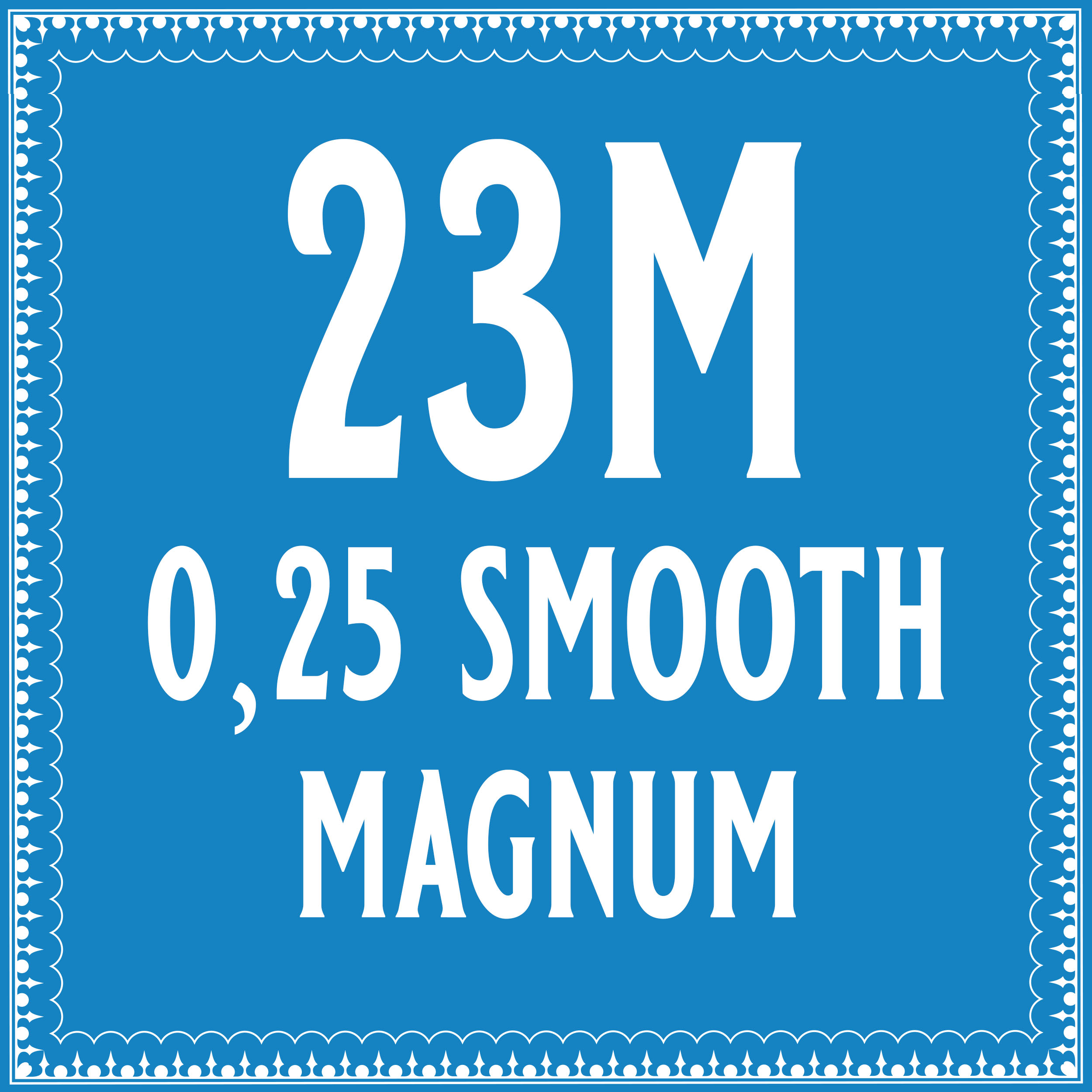 25/23 Smooth Magnum Cartridge  
