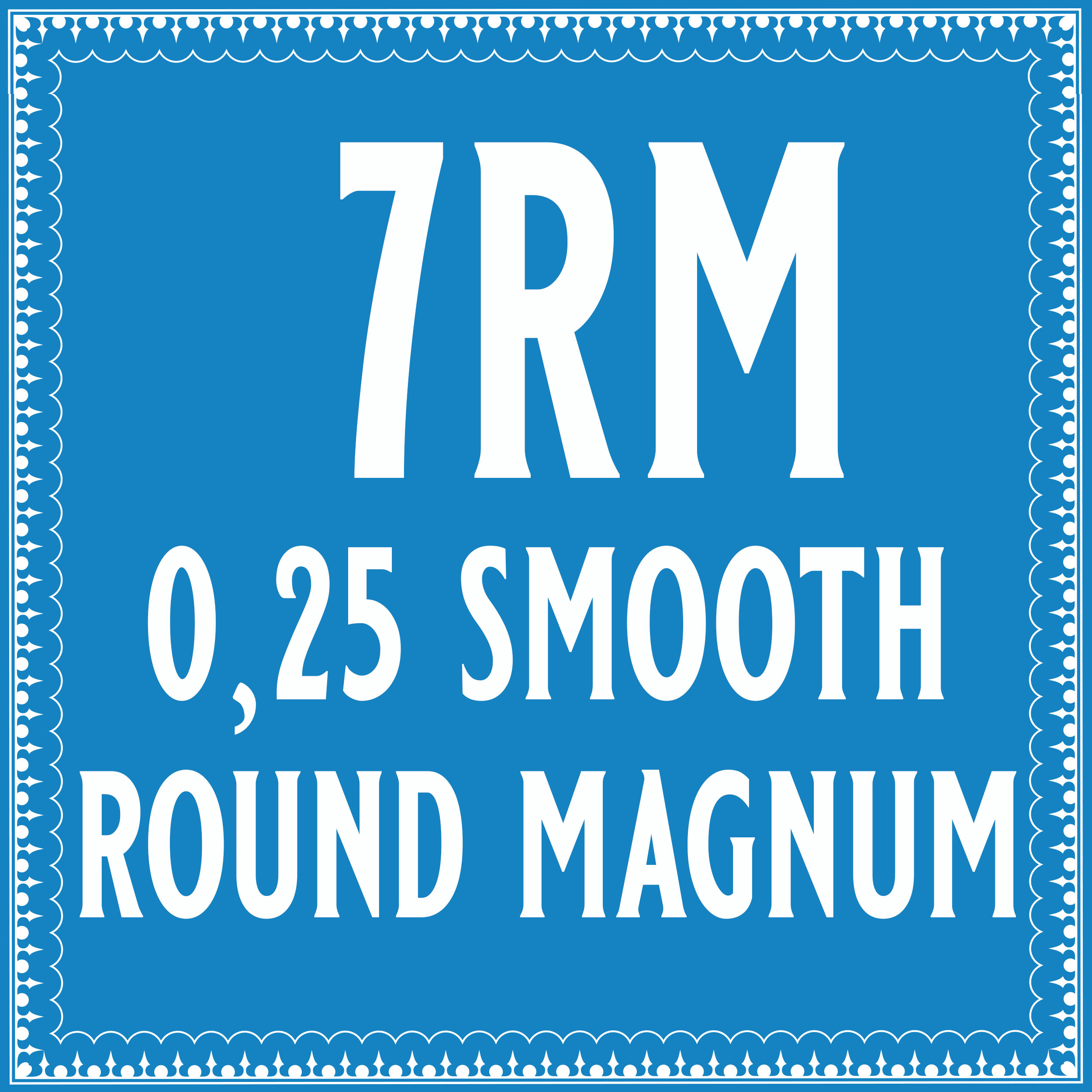 25/7 Smooth Round Magnum Cartridge