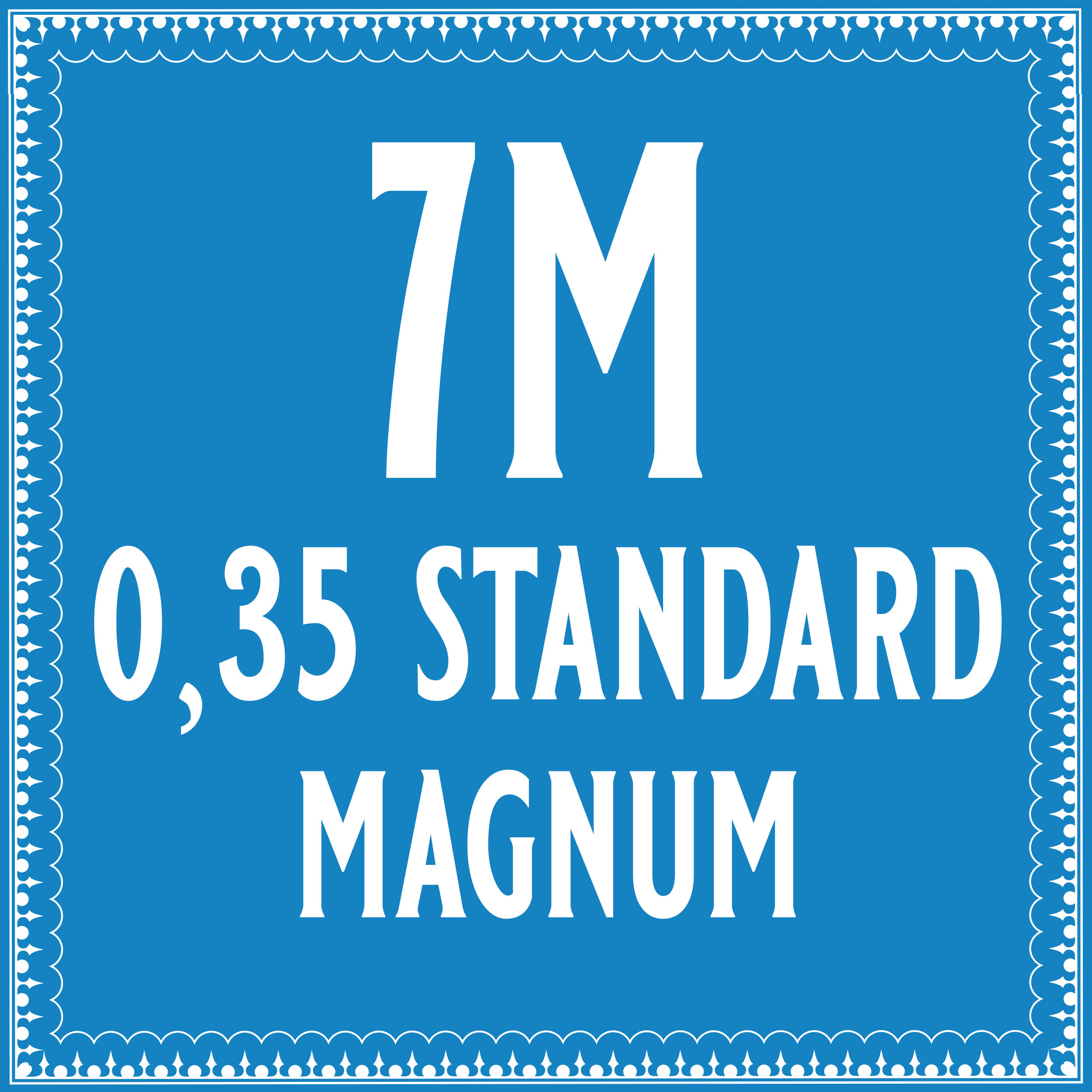 35/7 Standard Magnum Cartridge FELMÄRKT