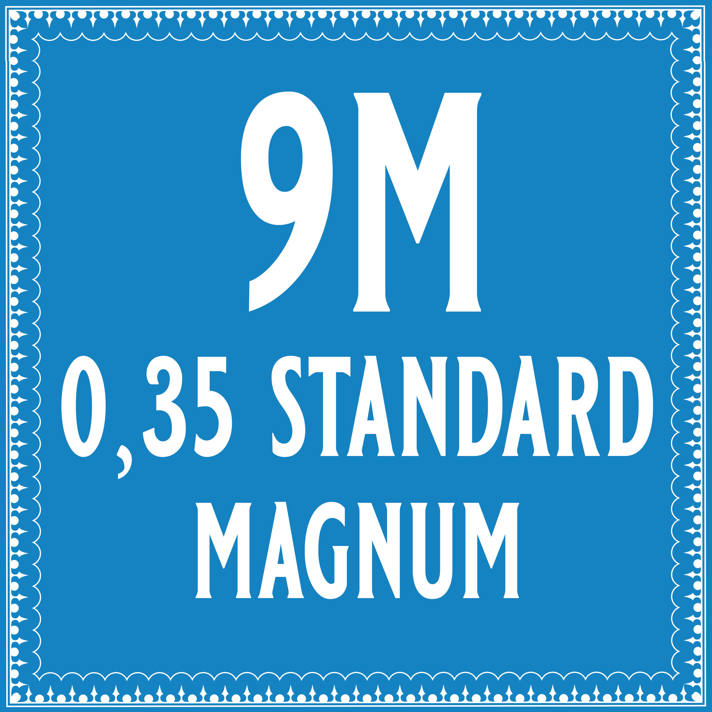 35/9 Standard Magnum Cartridge FELMÄRKT