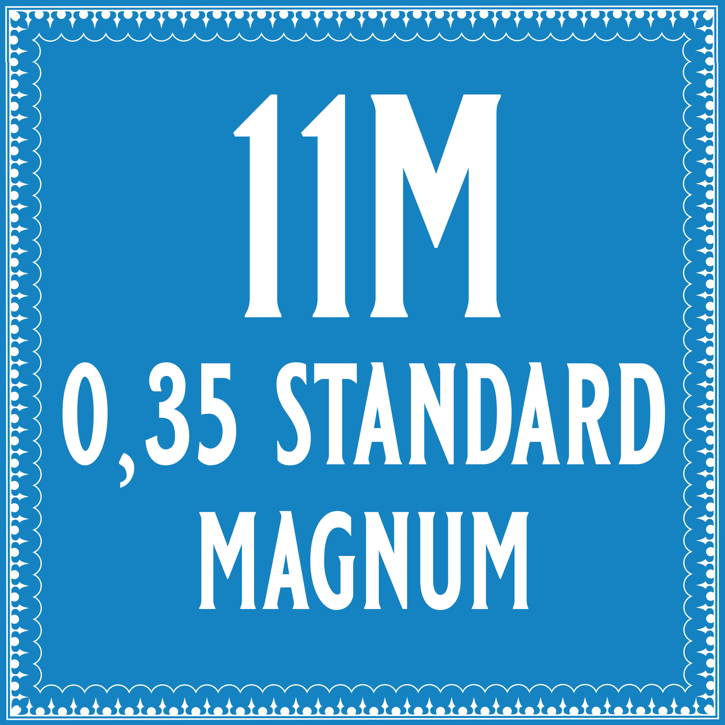 35/11 Standard Magnum Cartridge FELMÄRKT
