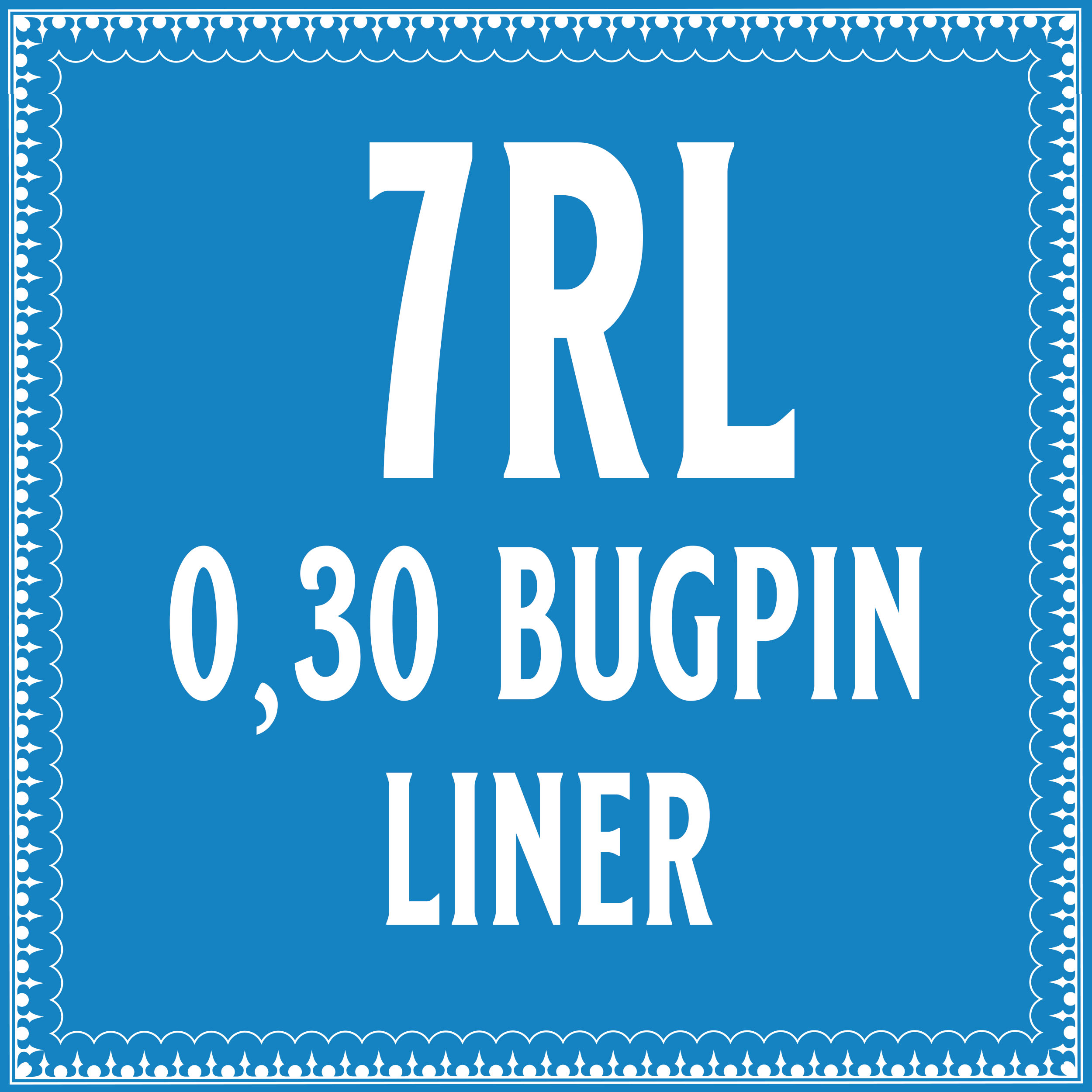 30/7 Bugpin Round Liner Cartridge