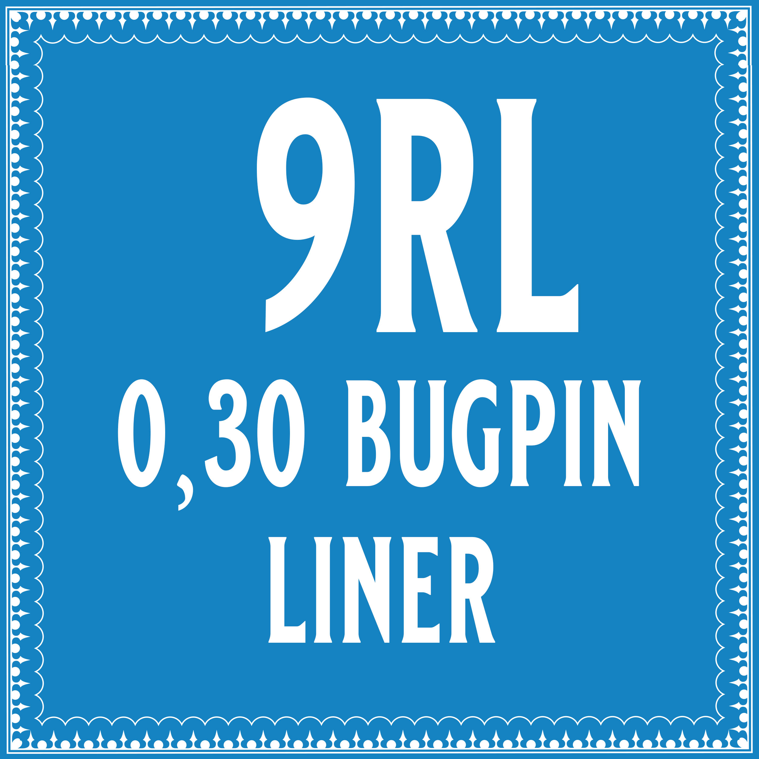 30/9 Bugpin Round Liner Cartridge