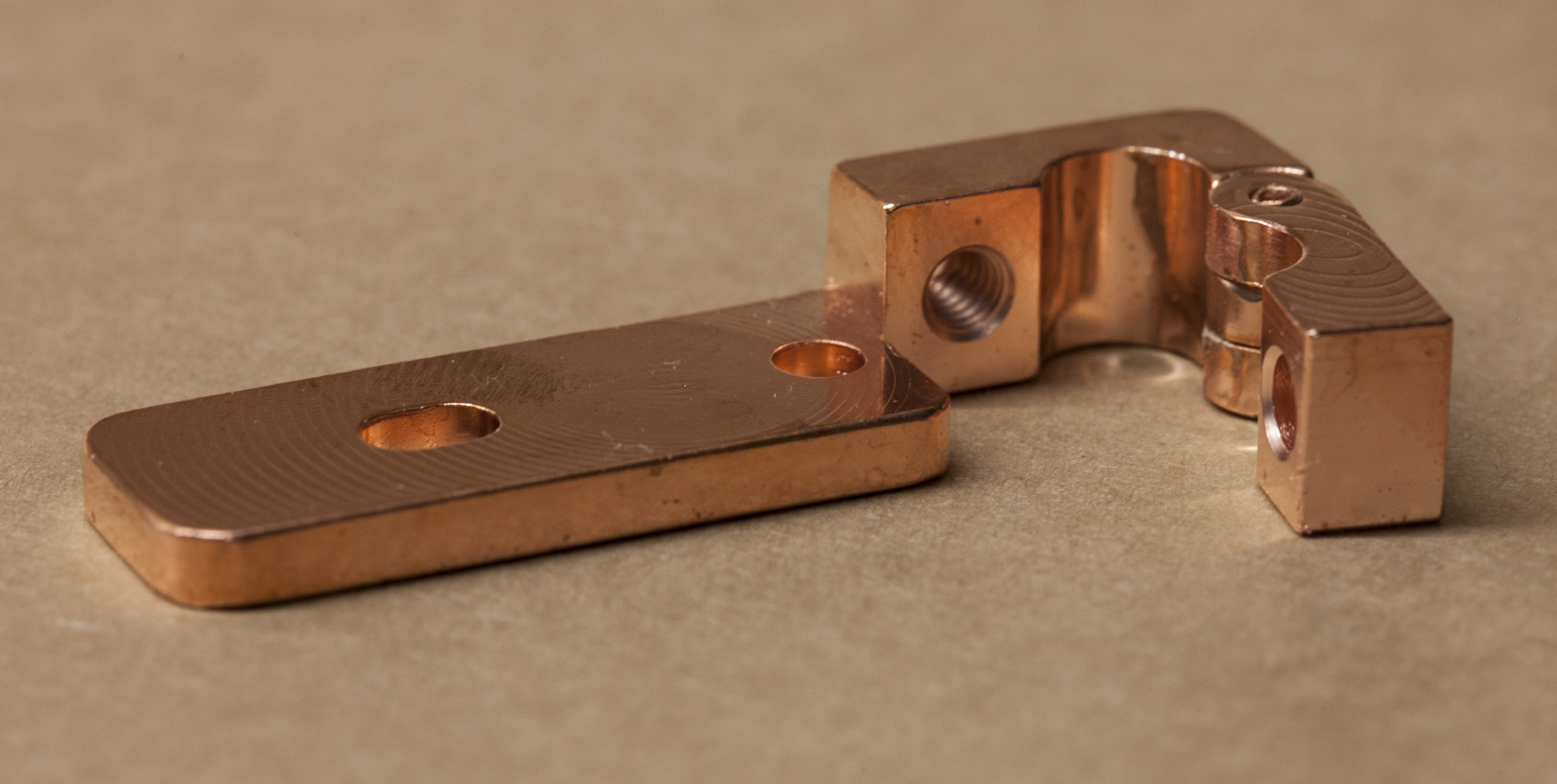 Front Hinged Tube Wise - Copper