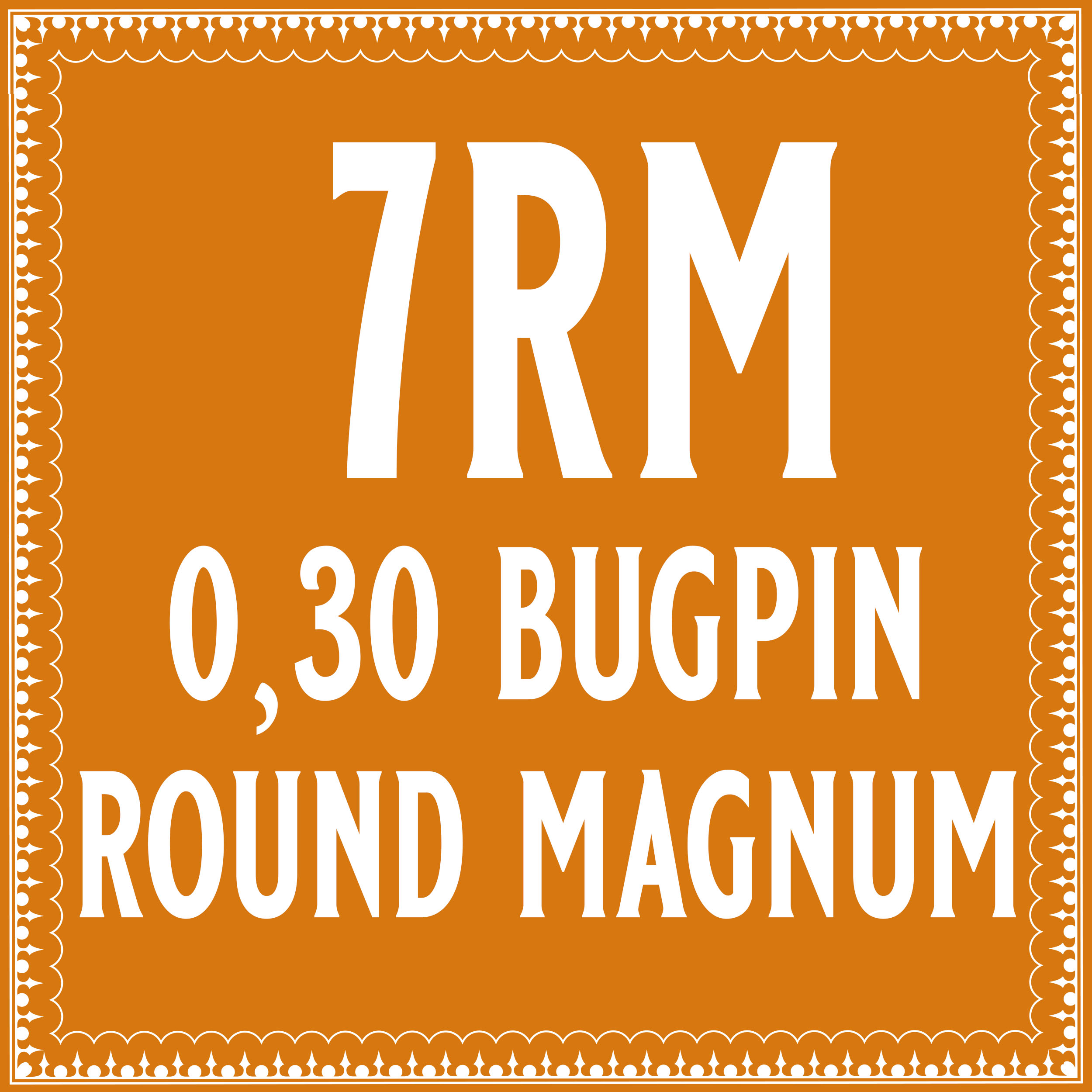30/7 Bugpin Round Magnum Aug-26