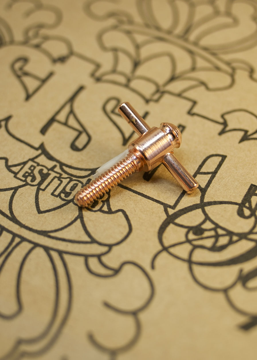 T Tube vice screw - Copper