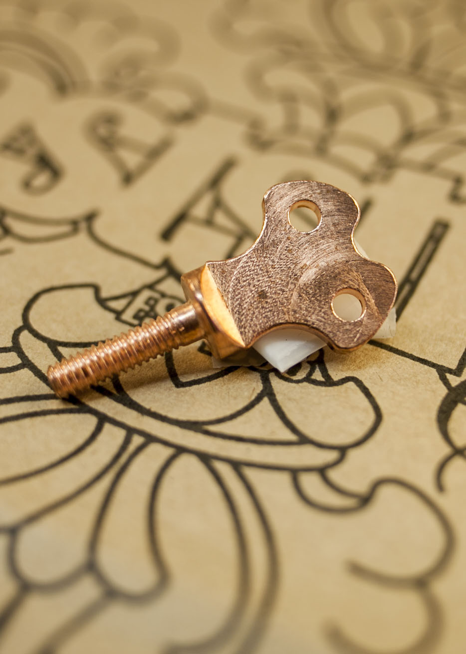 Copper plated vice screw - Winder