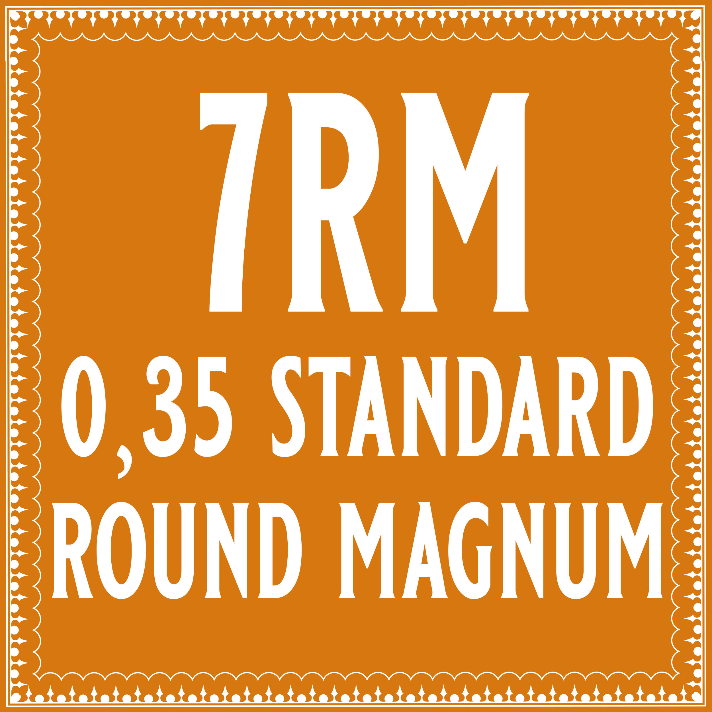 35/7 Standard Round Magnum 