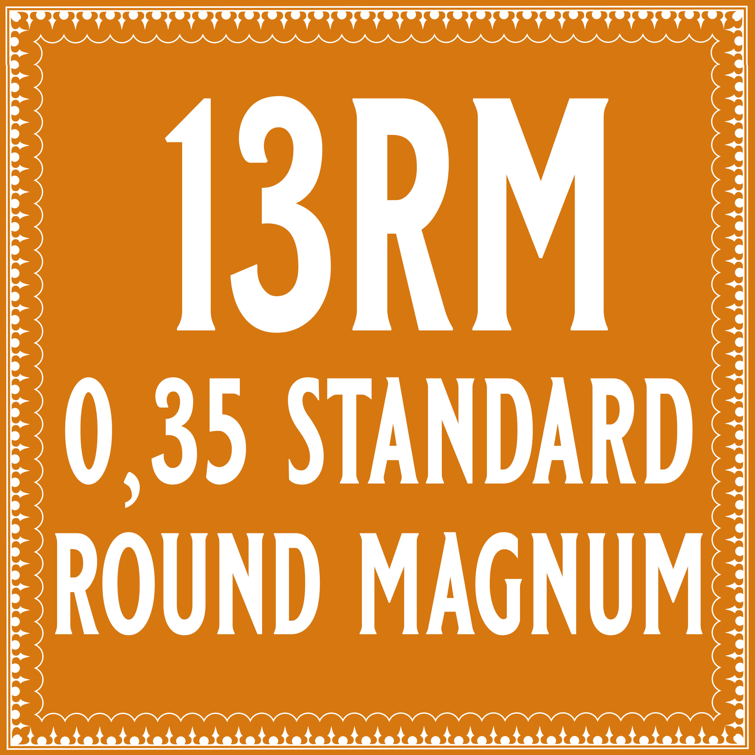 35/13 Standard Round Magnum 