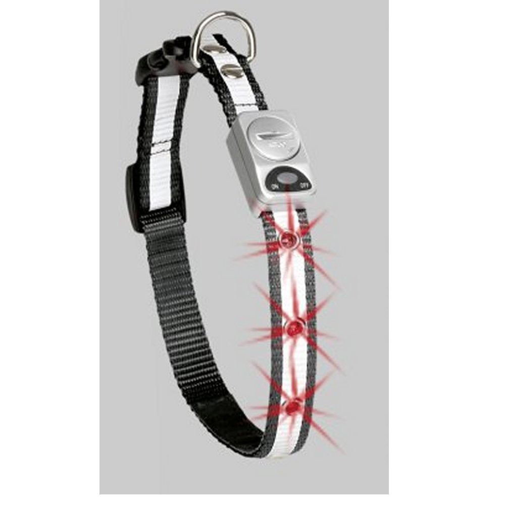 Reflexhalsband med ledljus