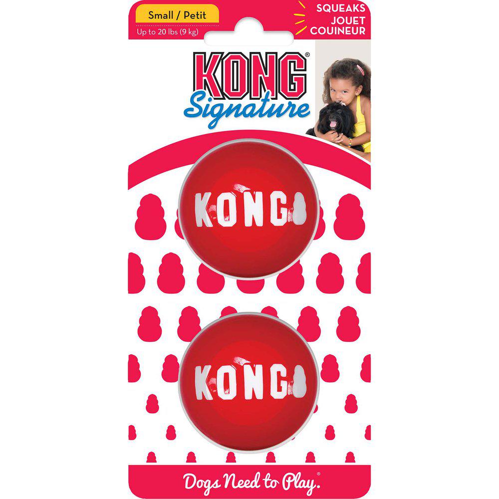 Kong Signature Ball 2-pack - 2