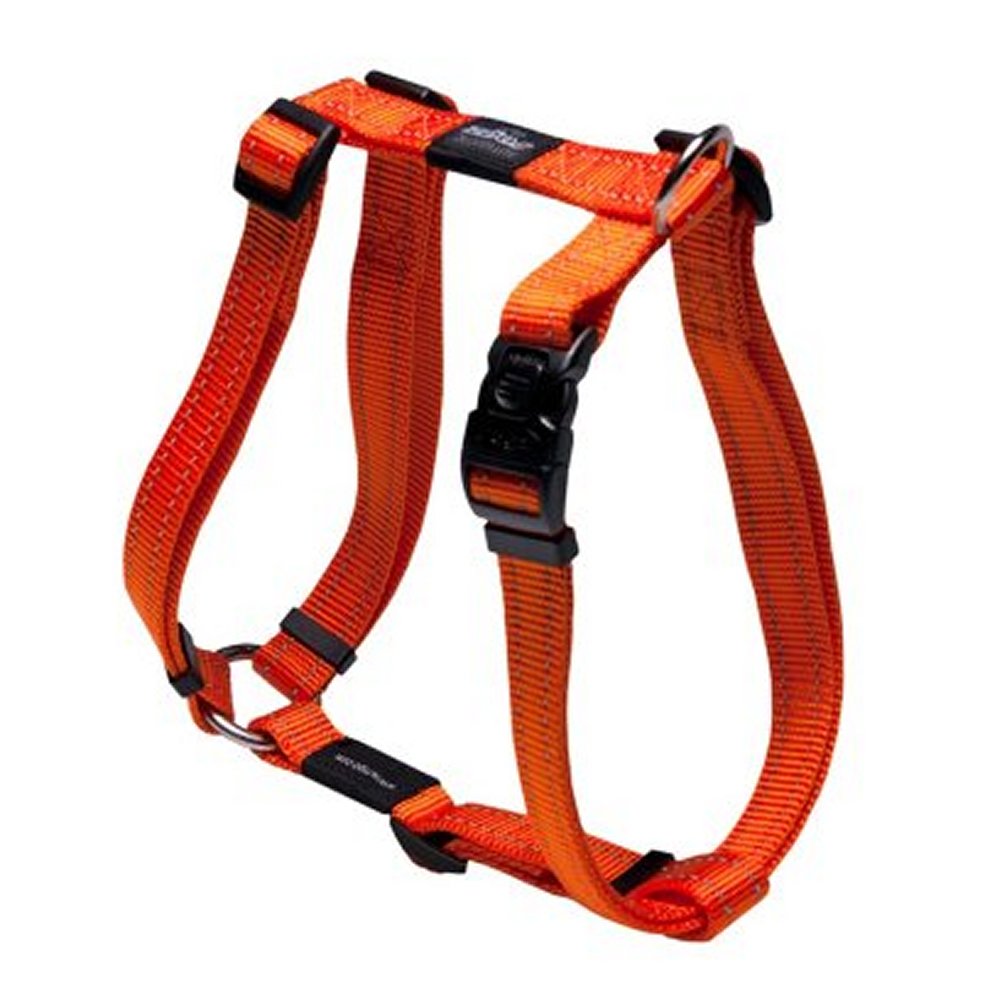 Rogz Classic Sele m reflex Orange XL (60-100 cm)