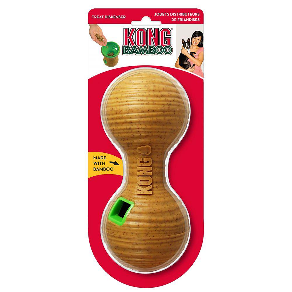 Kong Bamboo Feeder Dumbell 20,5 x 8 cm