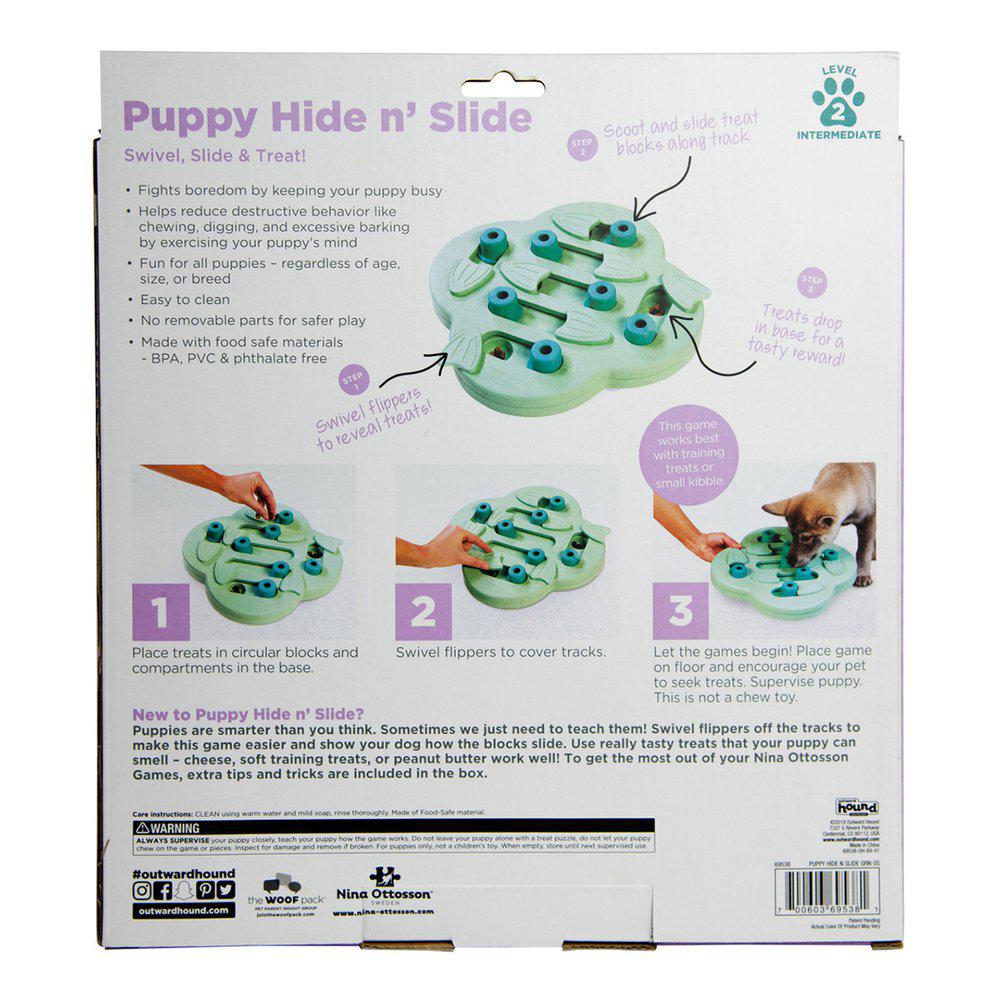 Puppy Hide N Slide Grön - 3