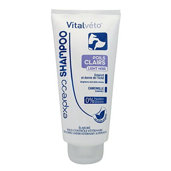 Vitalvéto, för ljusa pälsar