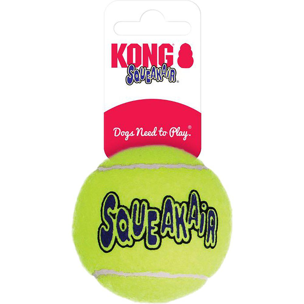 Kong Airdog Squeakair Tennisboll 6pack 7 cm