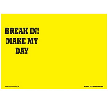 Break In! Make my day Gul (280x200mm)