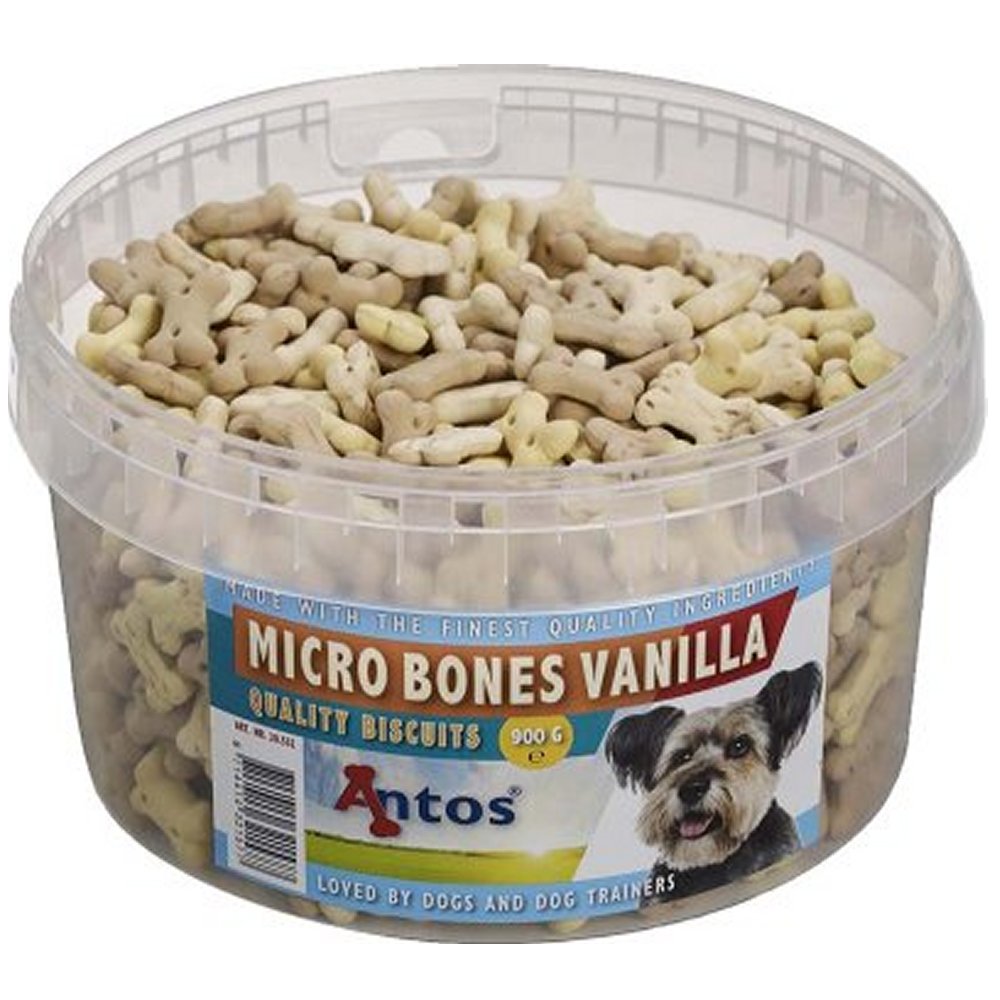 Hundkex Micro Bones Vanilla 900 gr