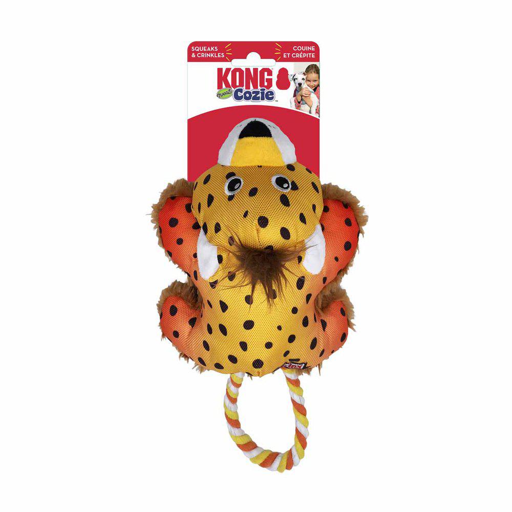 Kong Cozie Tuggz Cheetah  S/M